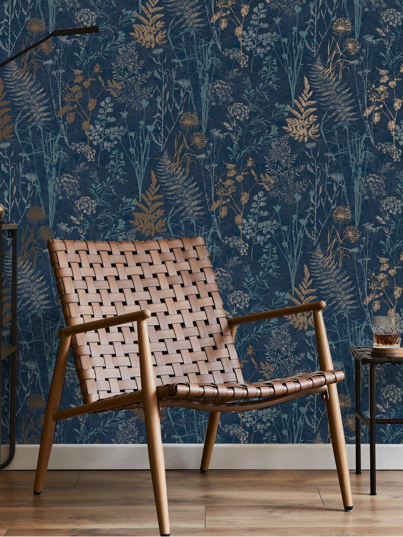superfresco-easy-organics-wallpaper-in-navy-and-copper