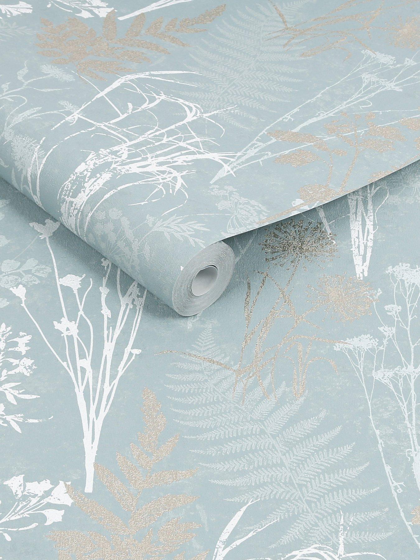 Image 3 of 3 of Superfresco Easy Organics Wallpaper - Duck Egg