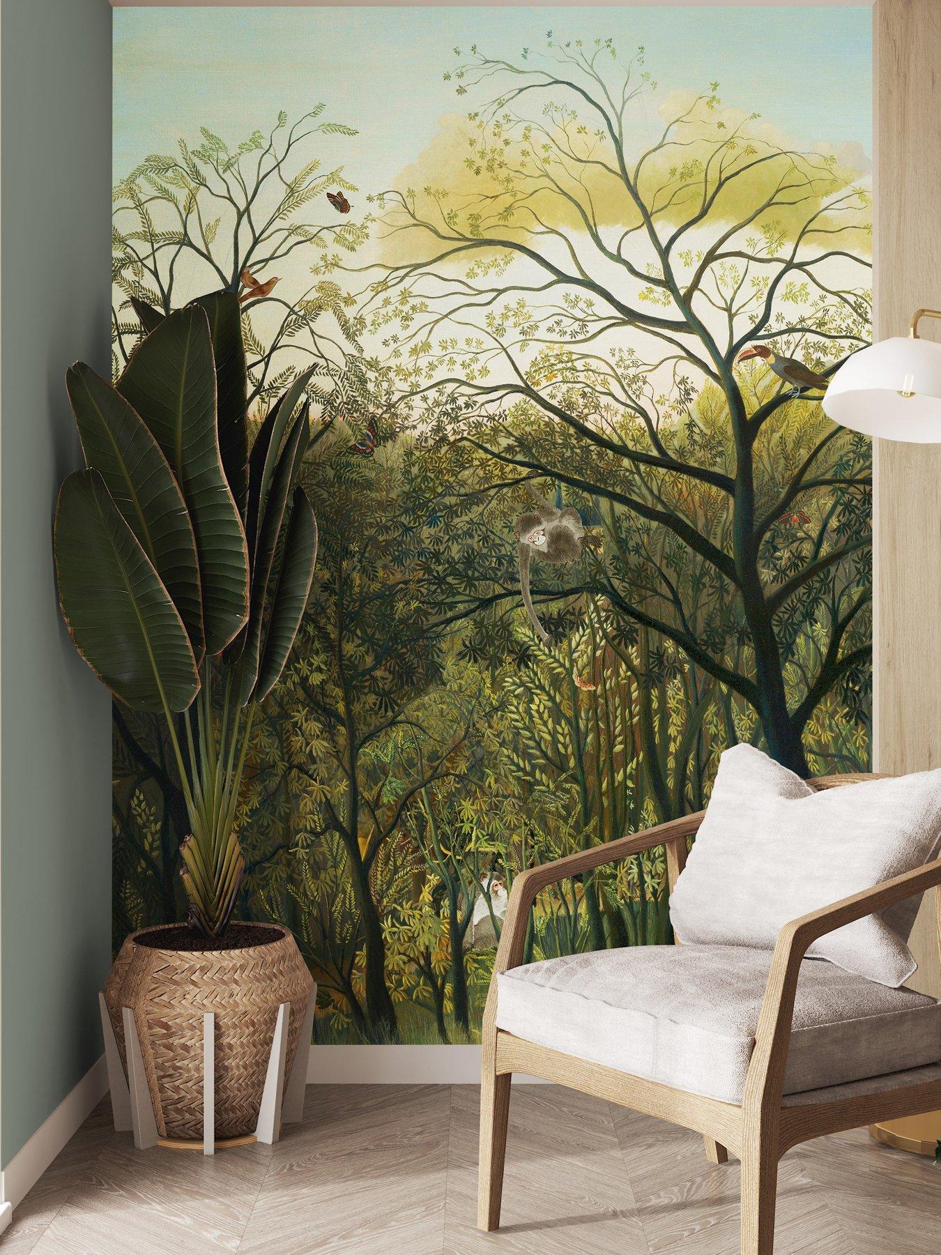 art-for-the-home-sarafi-mural-green