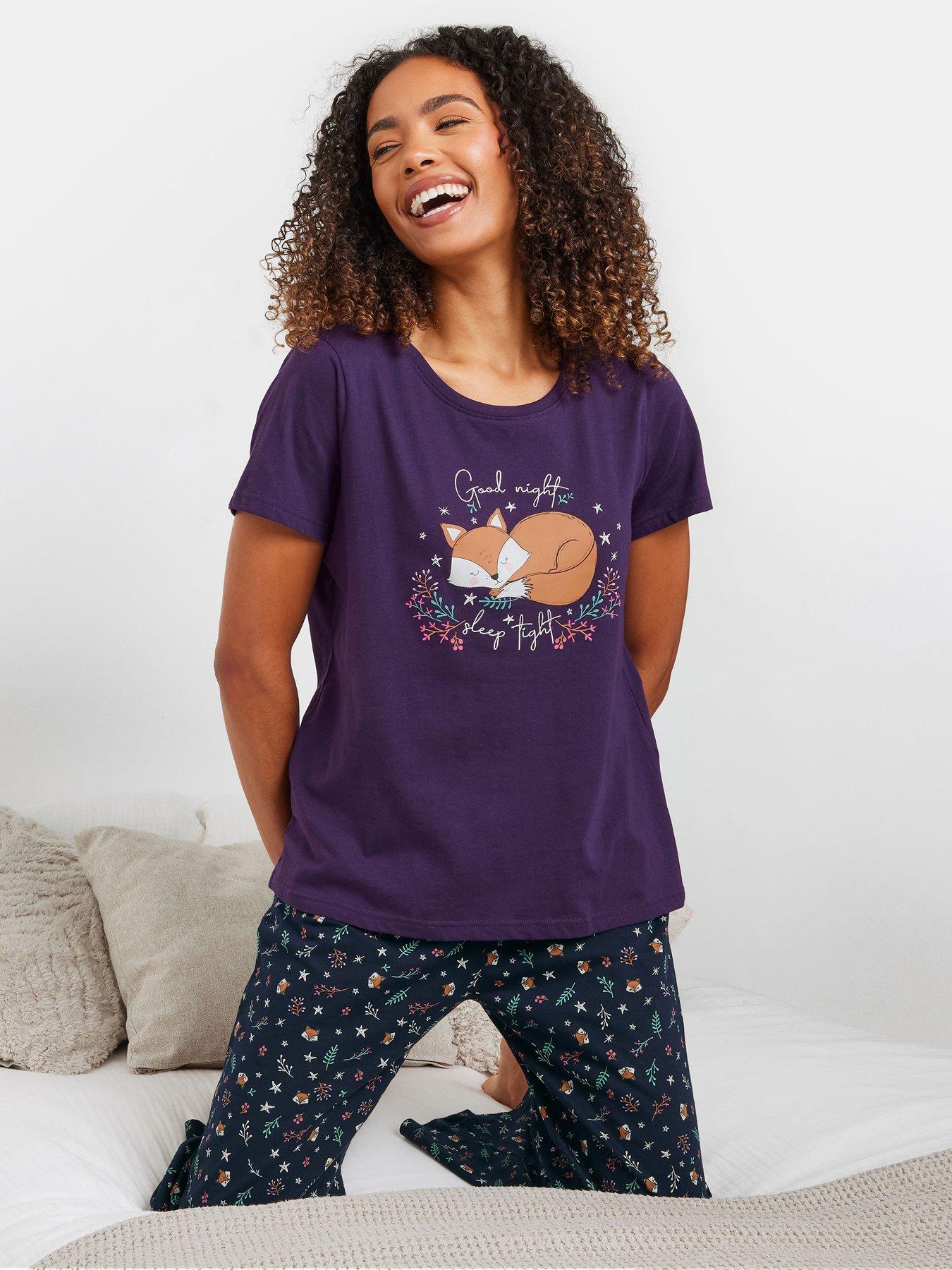 mco-goodnight-fox-short-sleeve-wide-leg-pj-setoutfit