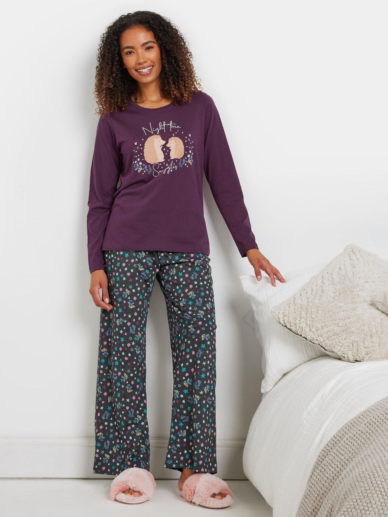 mco-woodland-long-sleeve-wide-leg-pj-setfront