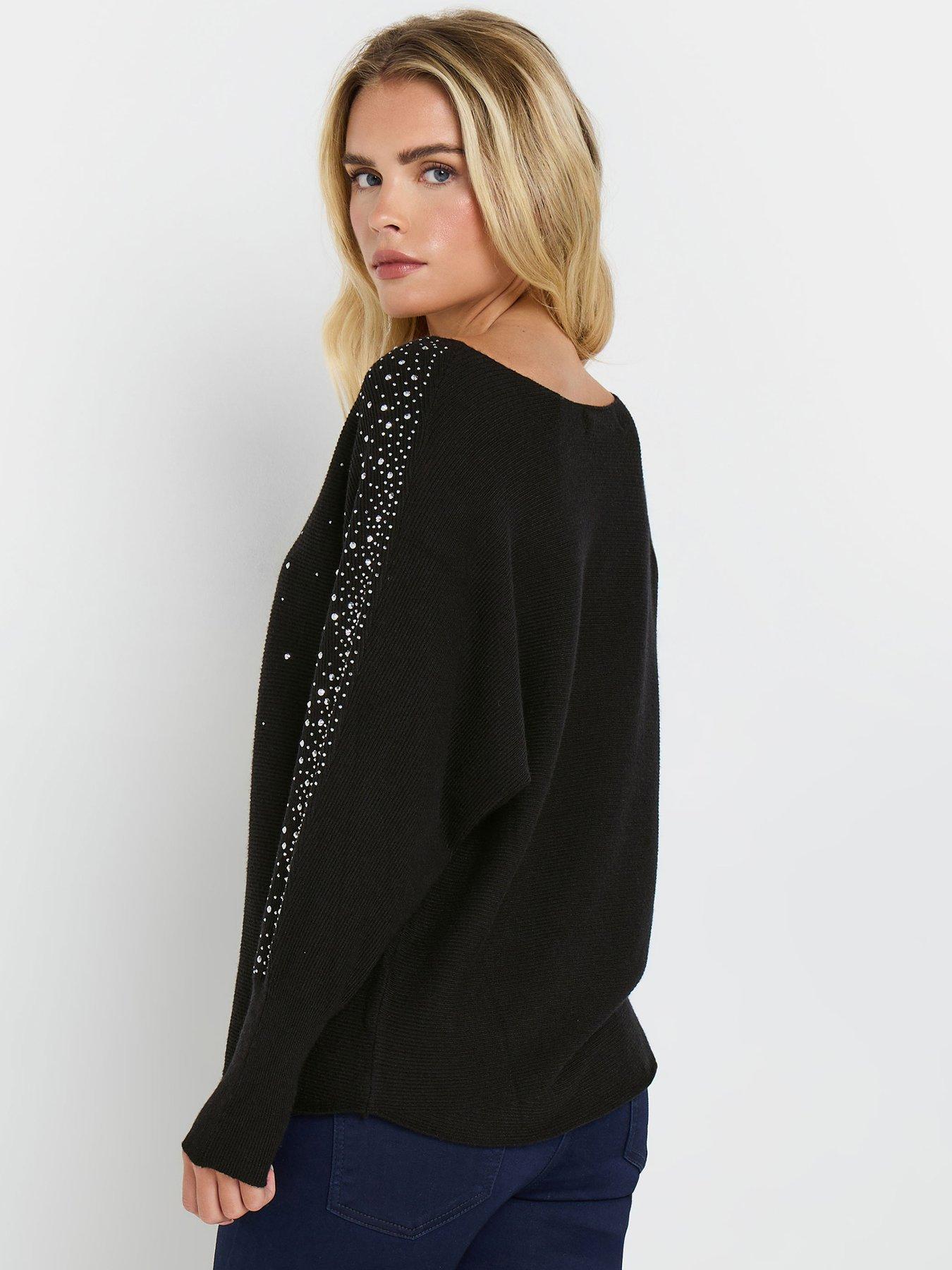 mco-petite-stud-batwing-jumperstillFront