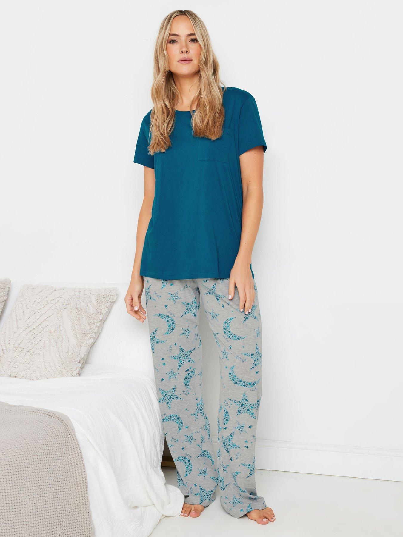 long-tall-sally-tall-star-in-stars-wide-leg-pj-set-bluefront