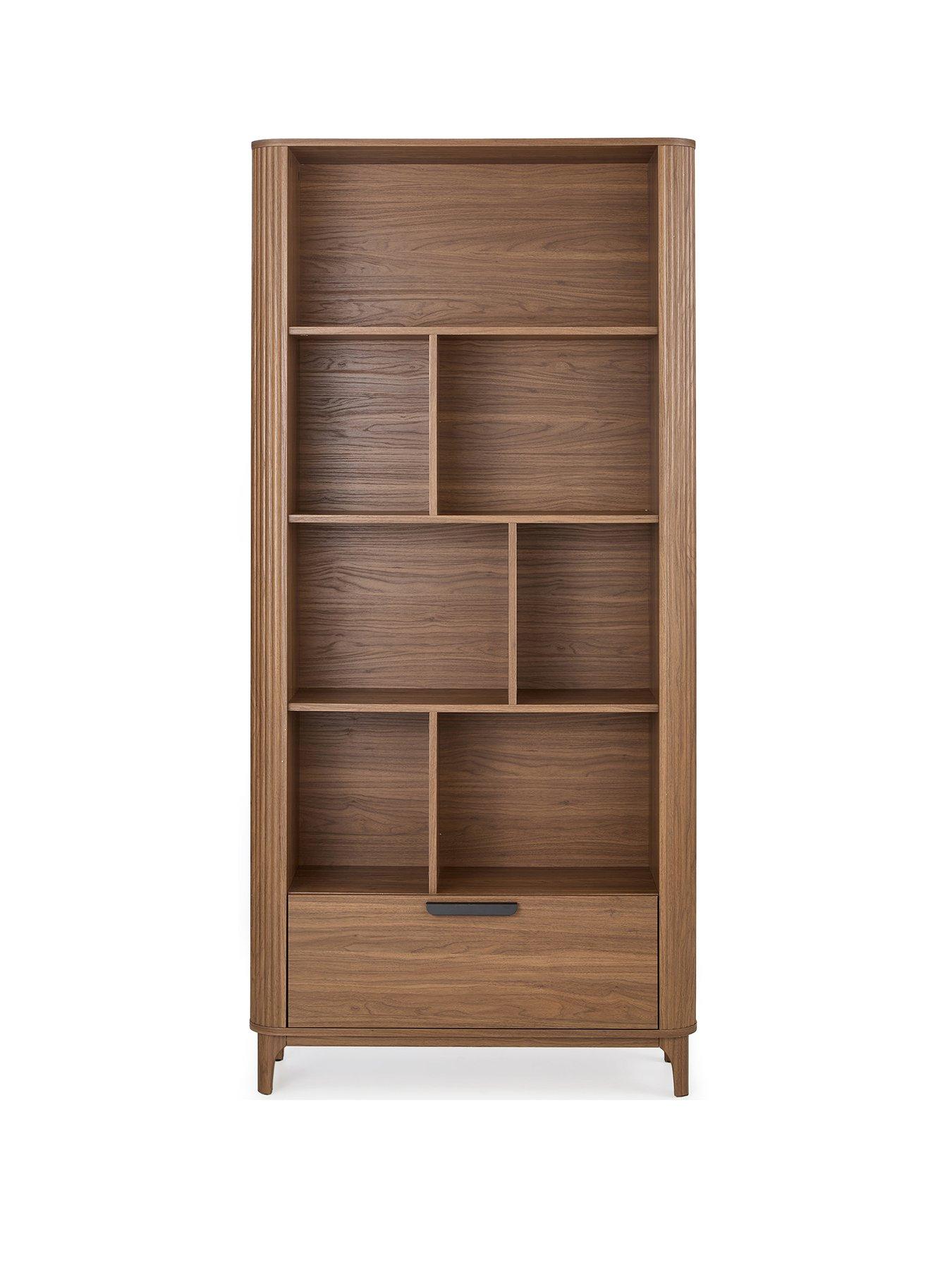 the-very-collection-carina-1nbspdrawernbspbookcase-mid-oak-fscreg-certifiedstillFront