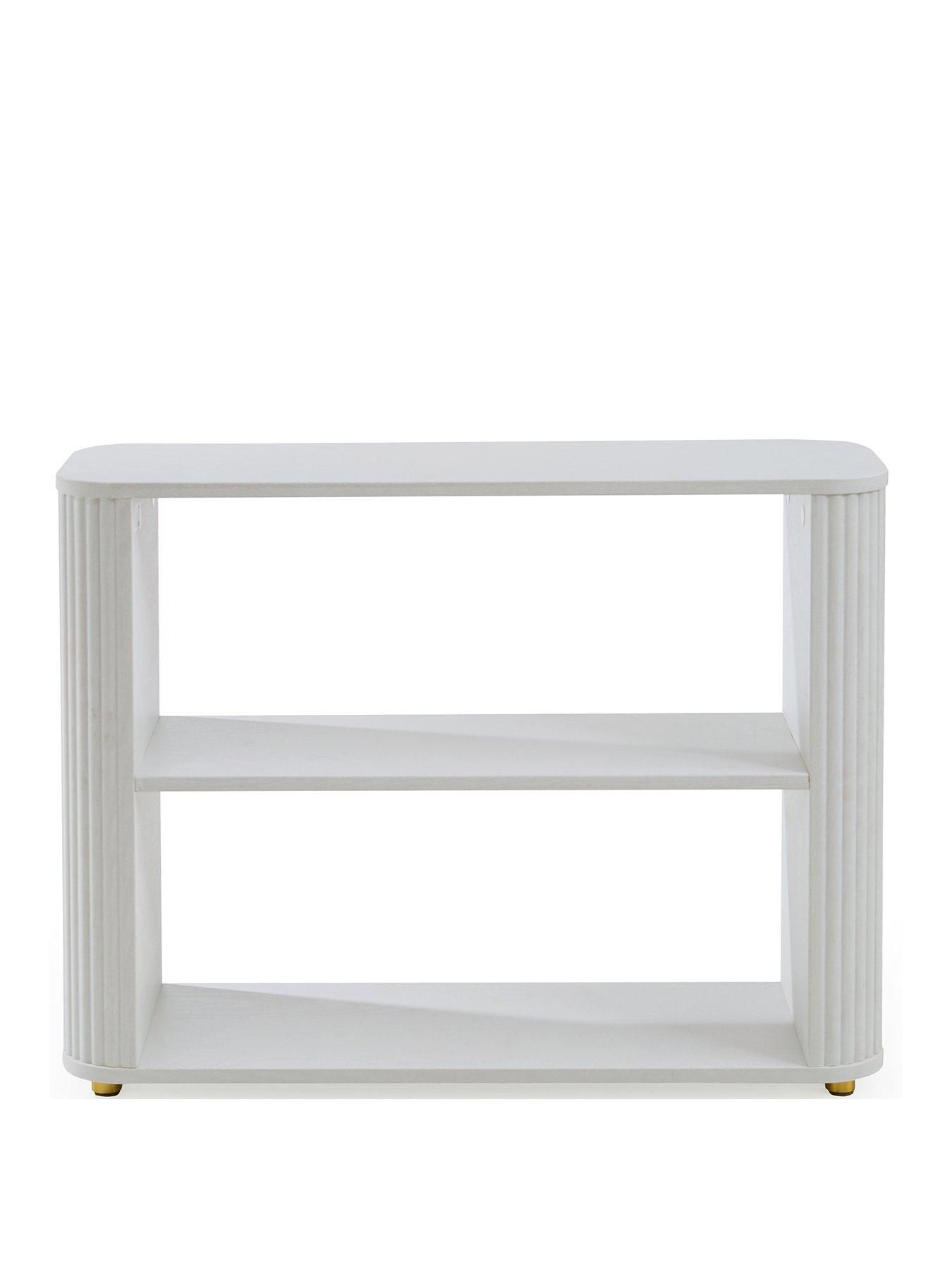 Image 2 of 6 of The Very Collection Carina Sofa Side Table - White - FSC&reg; Certified