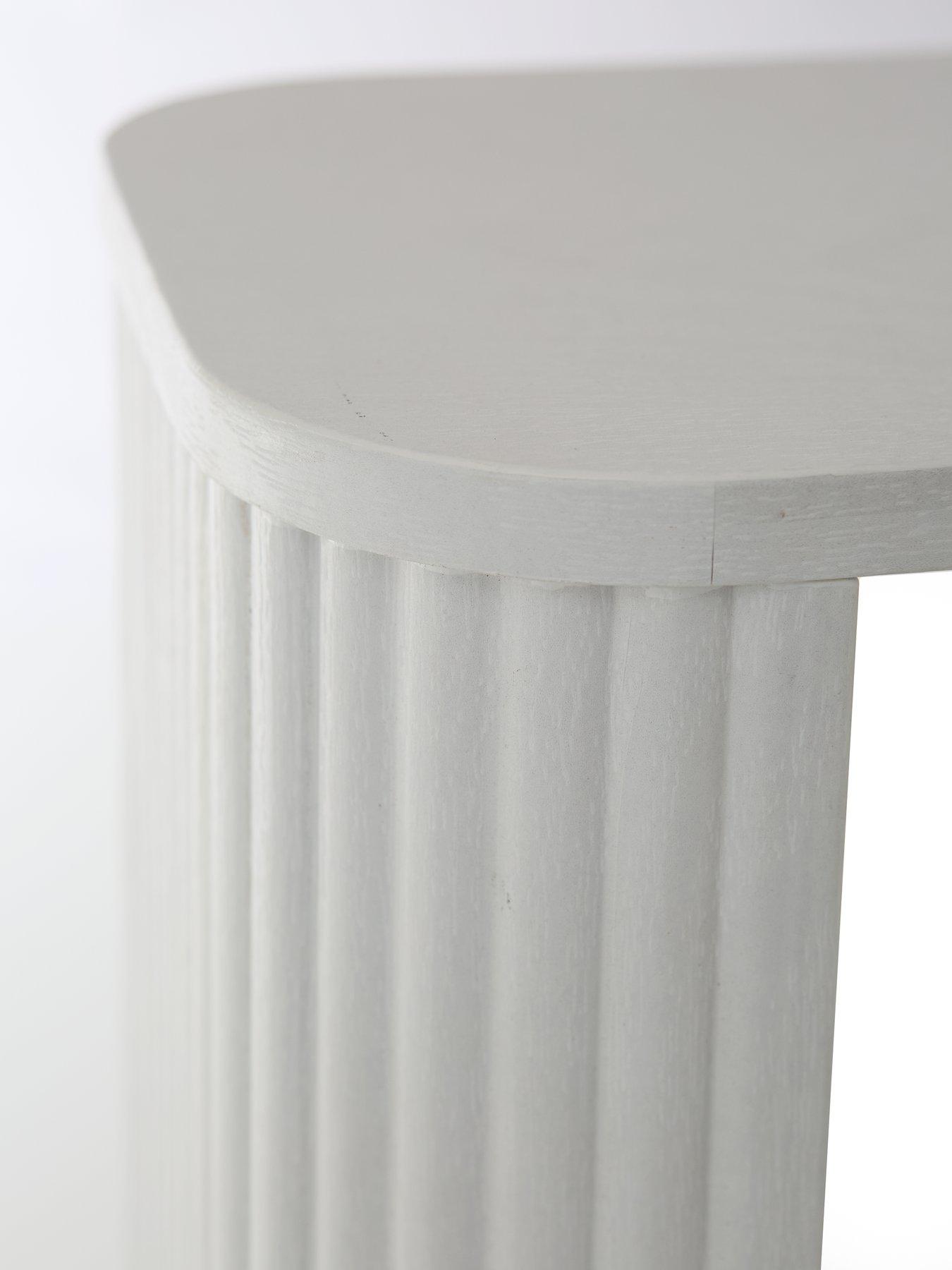 Image 6 of 6 of The Very Collection Carina Sofa Side Table - White - FSC&reg; Certified