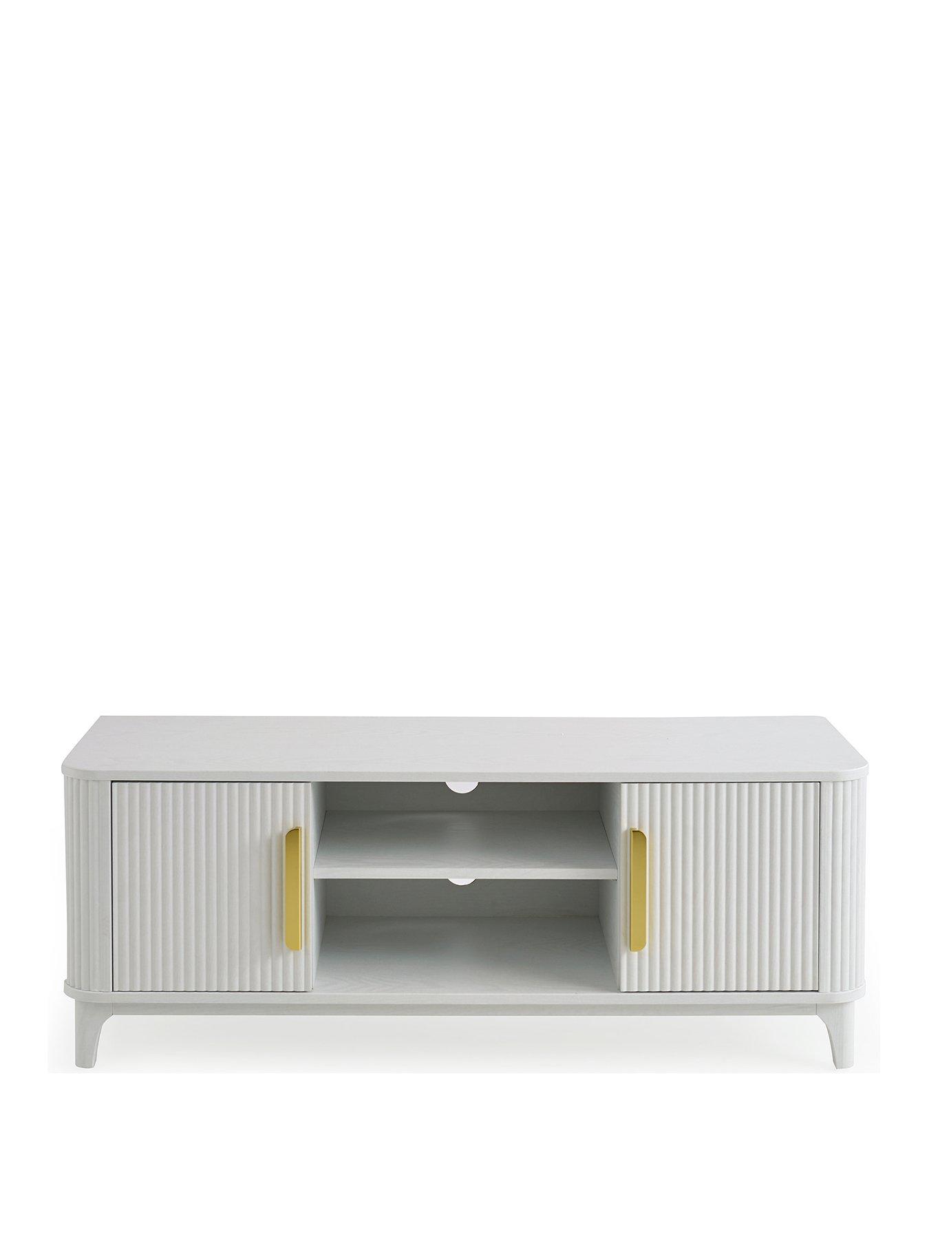 Image 2 of 7 of Very Home Carina TV Unit - fits up to 50 inch TV - White - FSC&reg; Certified