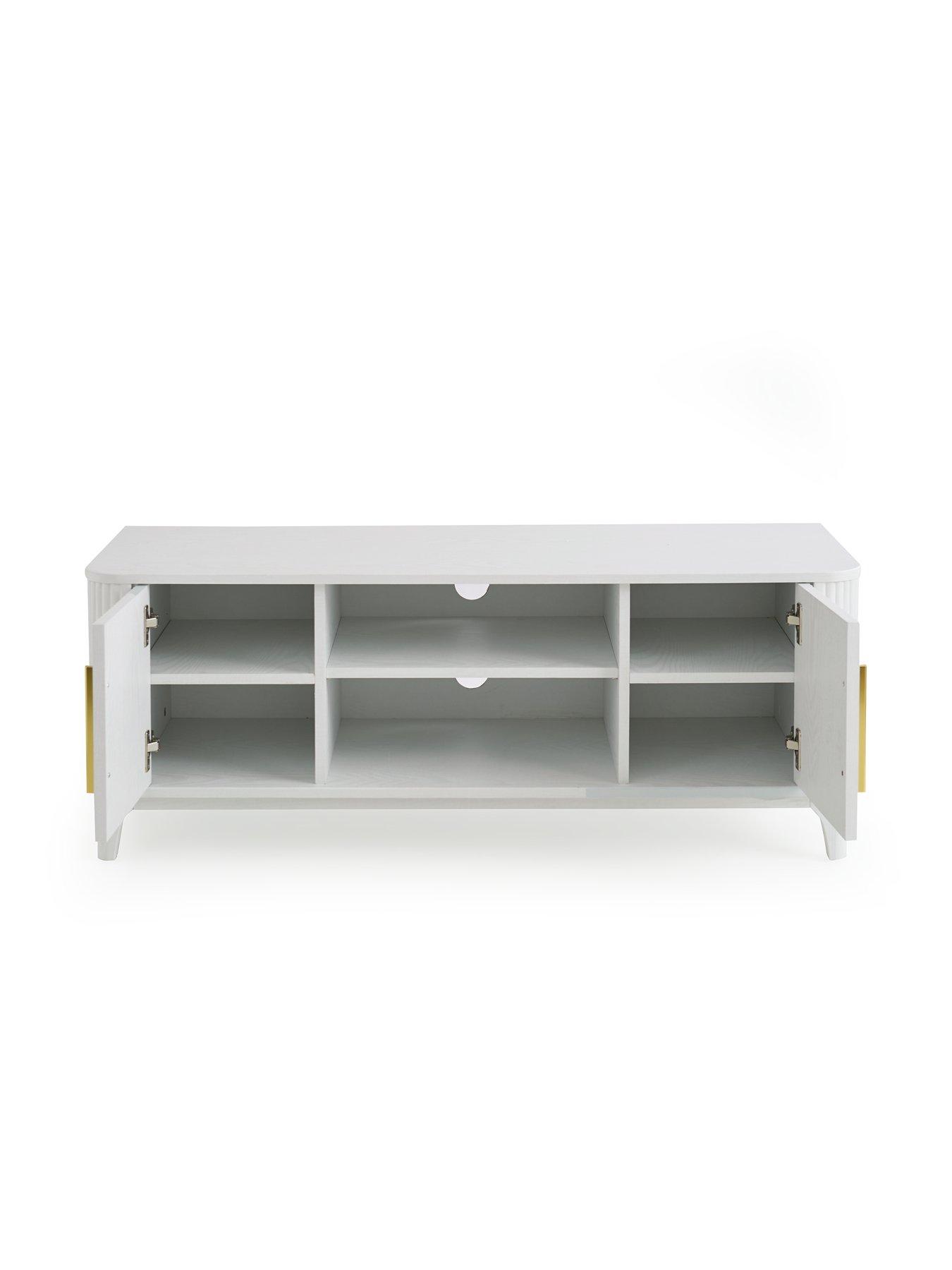 Image 4 of 7 of Very Home Carina TV Unit - fits up to 50 inch TV - White - FSC&reg; Certified