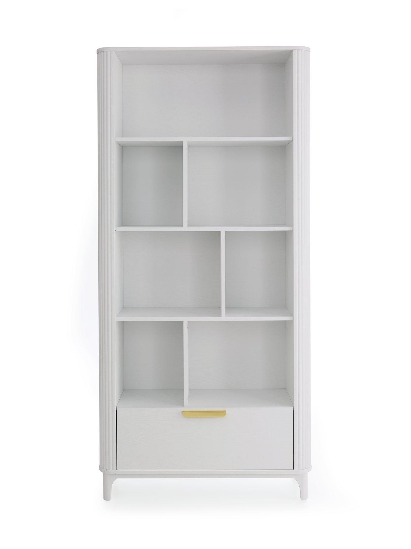 Image 4 of 7 of The Very Collection Carina 1 Drawer&nbsp;Bookcase - White - FSC&reg; Certified