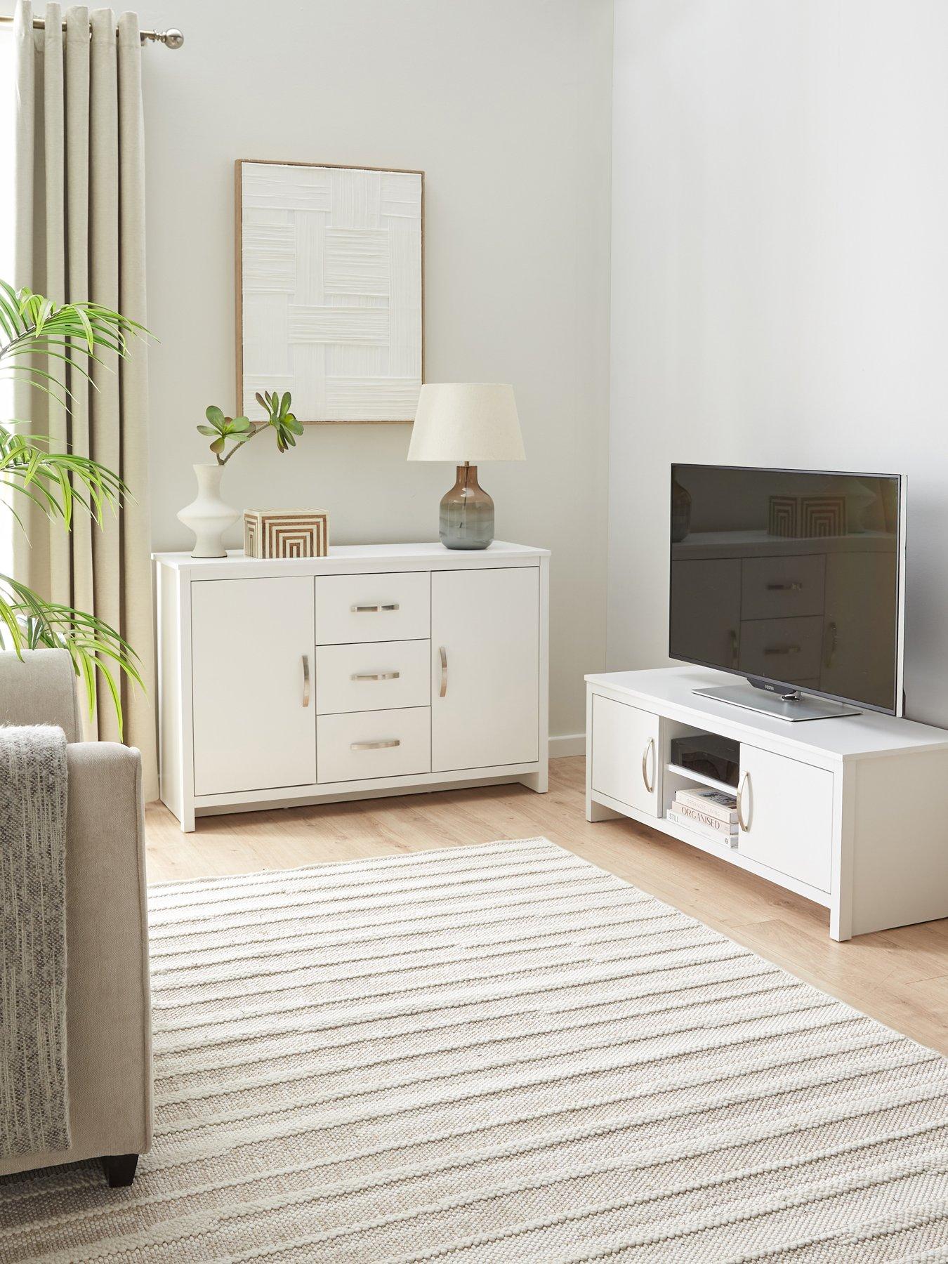 very-home-ely-2-piece-package-2-door-3-drawer-sideboard-and-tv-unitnbsp--white