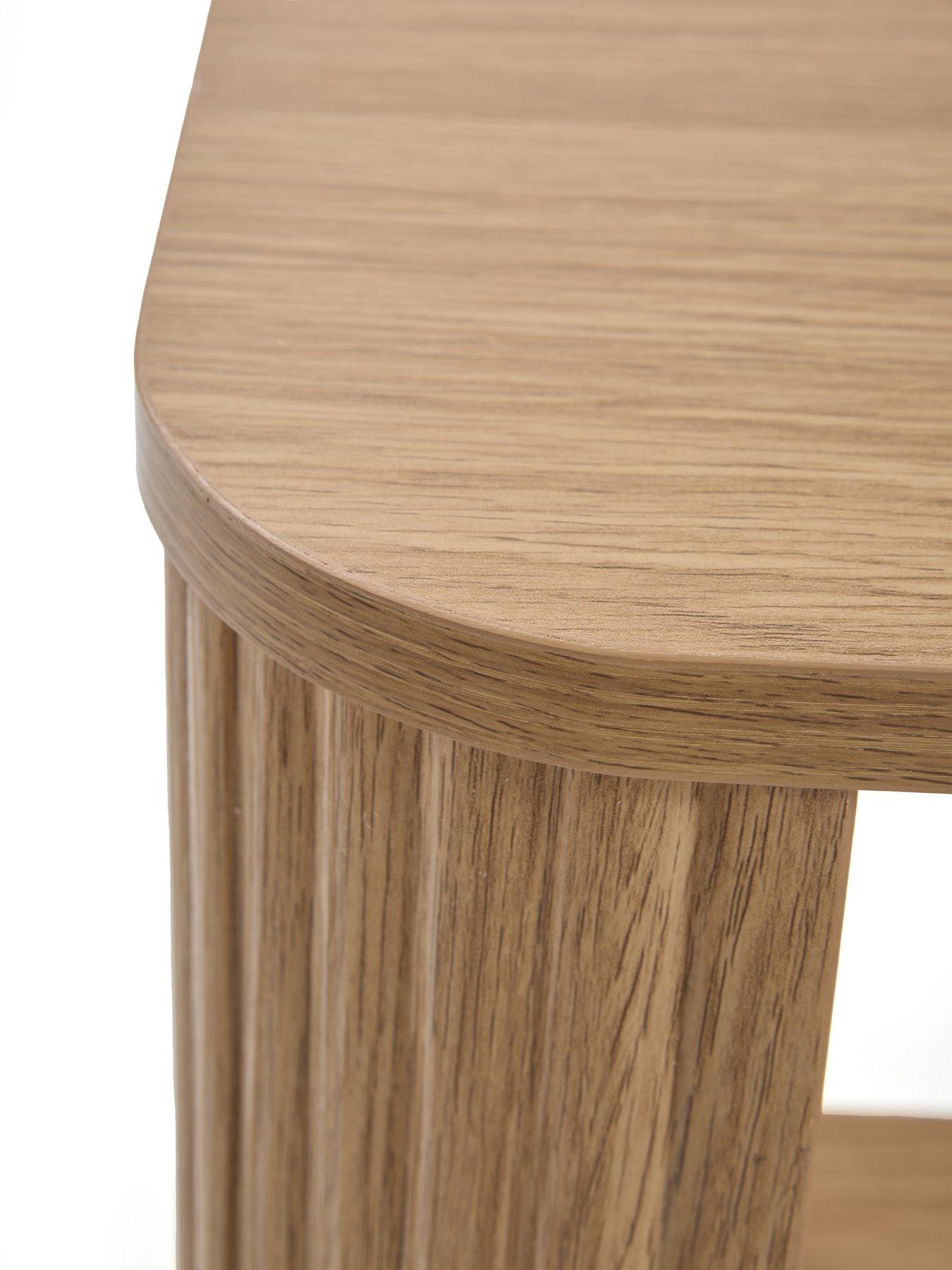 Image 7 of 7 of The Very Collection Carina Sofa Side Table - Oak - FSC&reg; Certified