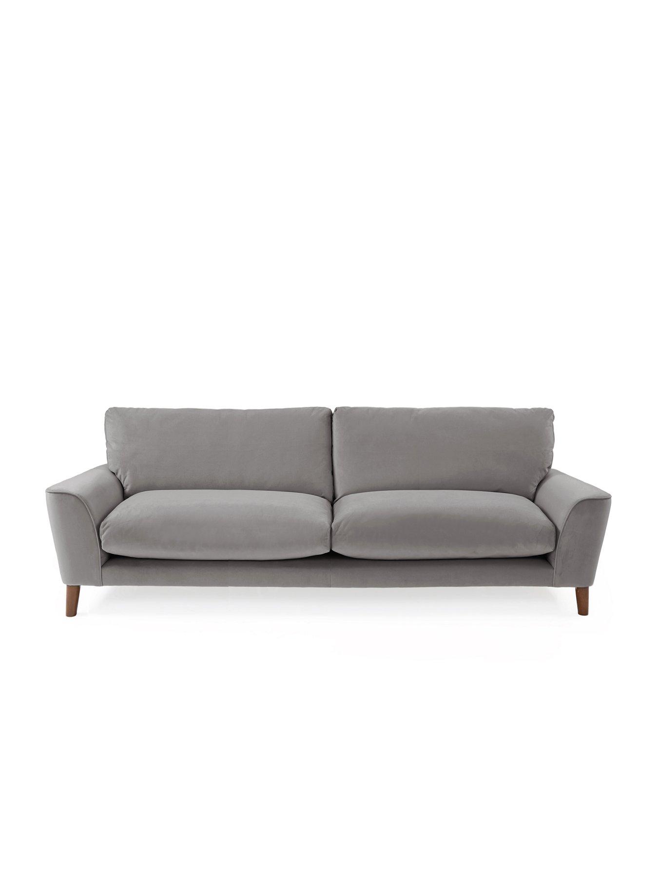 Very Home Astrid Velvet 4 Seater Sofa
