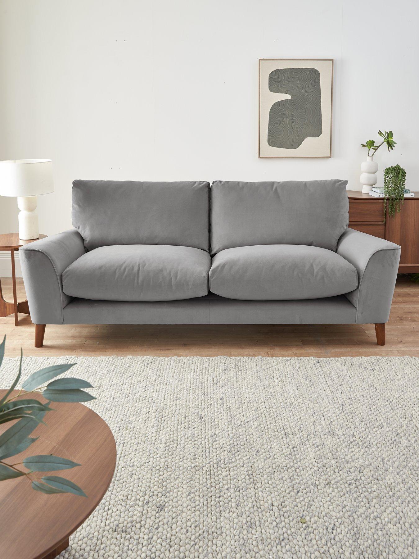 Very Home Astrid Velvet 3 Seater Sofa