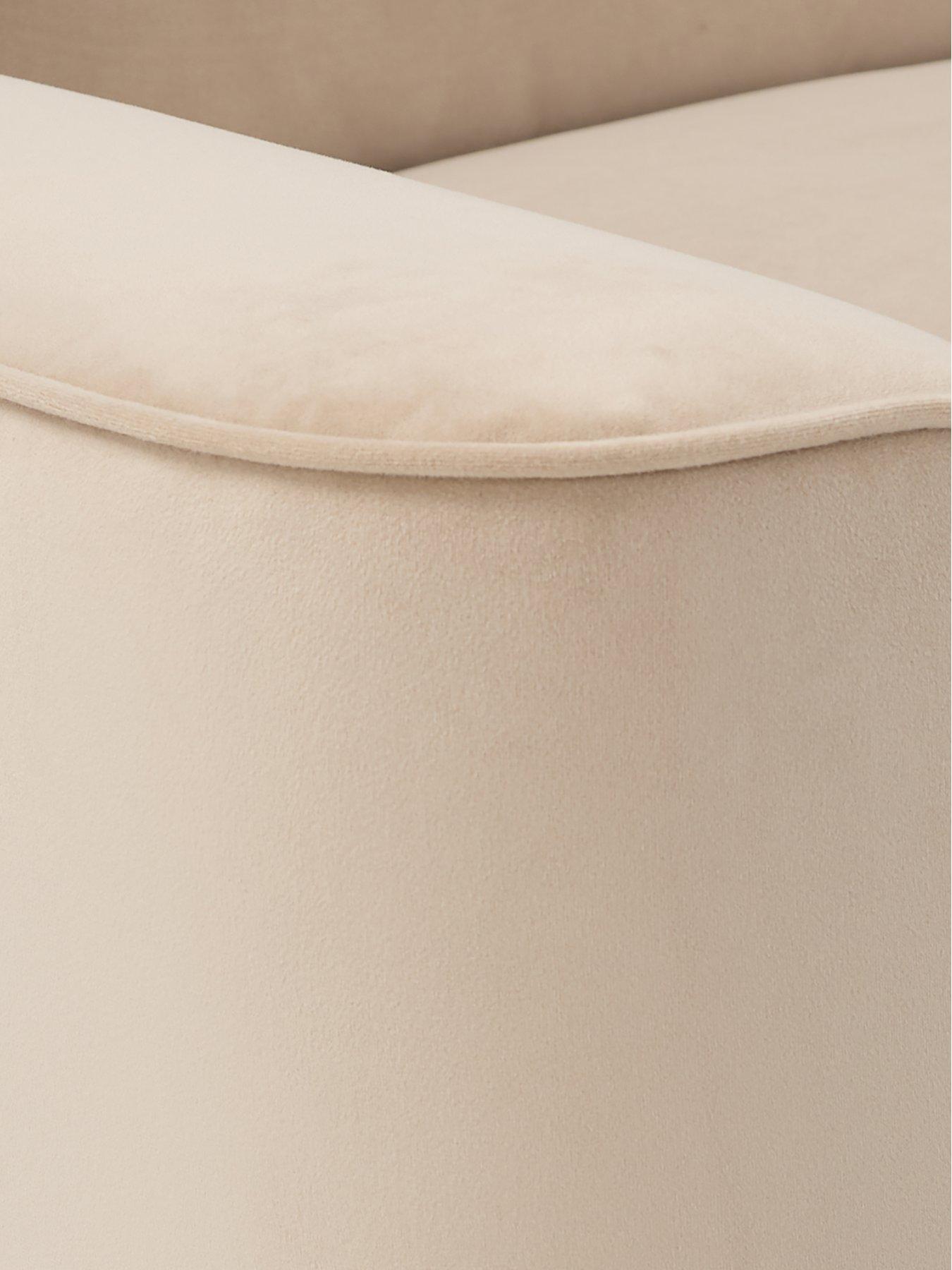Image 6 of 7 of The Very Collection Astrid Velvet 3 Seater Sofa