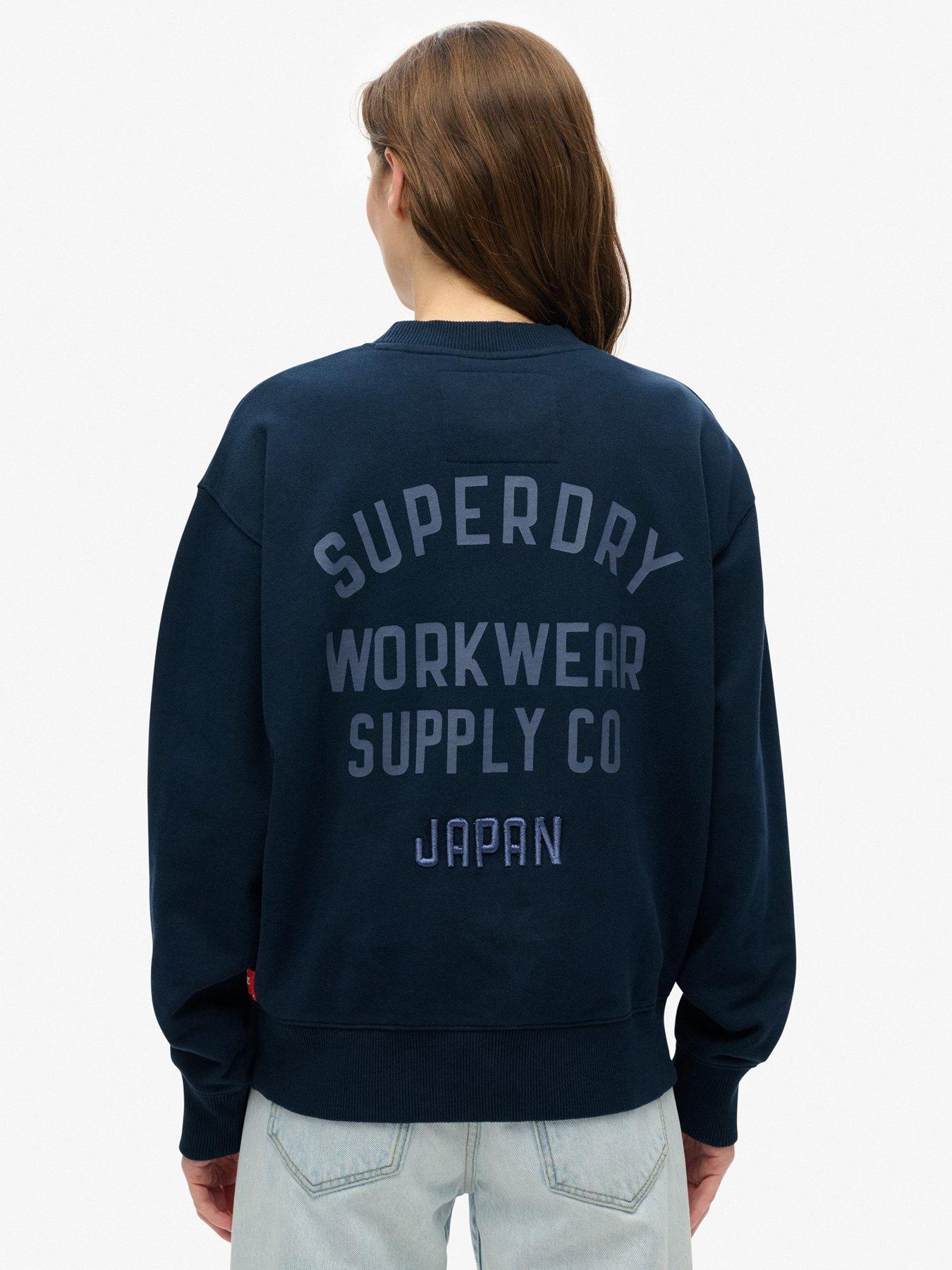 superdry-workwear-embroidered-loose-crew-jumper-navystillFront