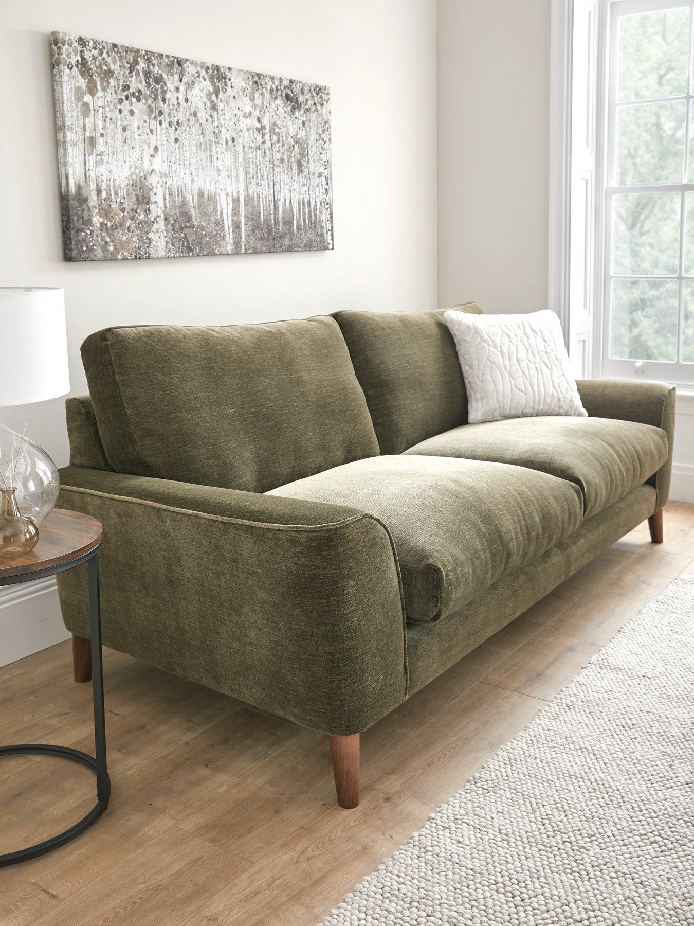 The Very Collection Astrid 3 + 2 Seater Fabric Sofa Set (Buy  &  SAVE!) - Made in the UK
