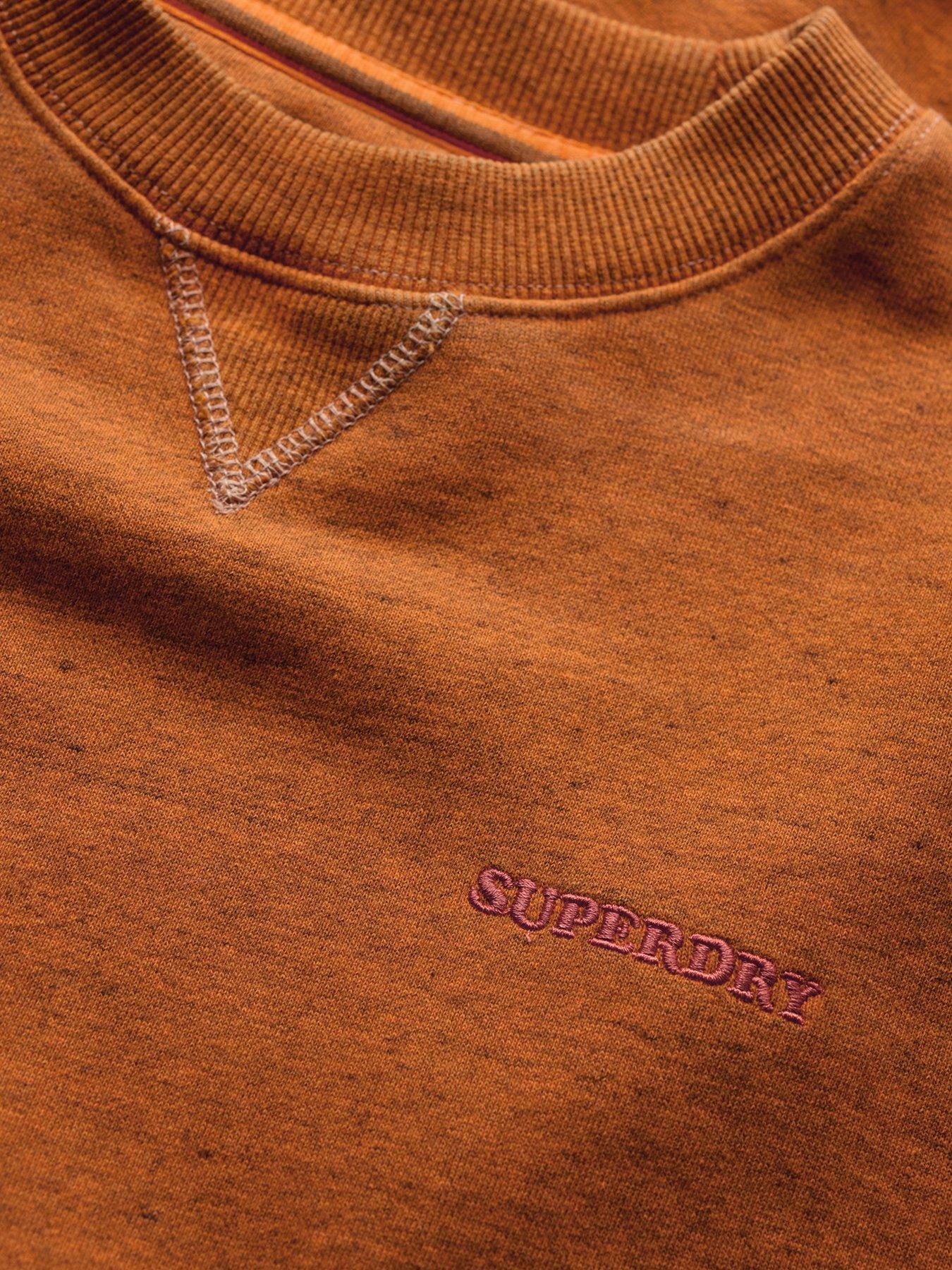 superdry-essential-logo-overdyed-sweatshirt-orangedetail