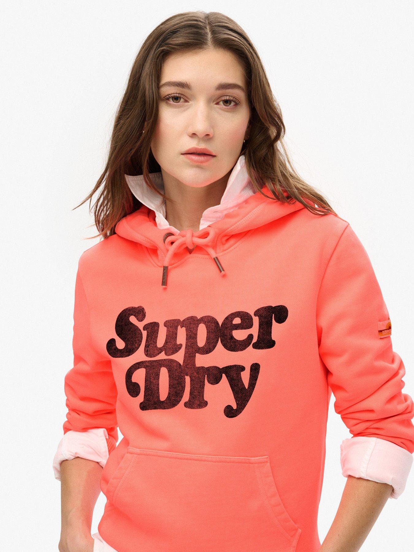 superdry-cooper-tonal-logo-hoodie-orangeoutfit