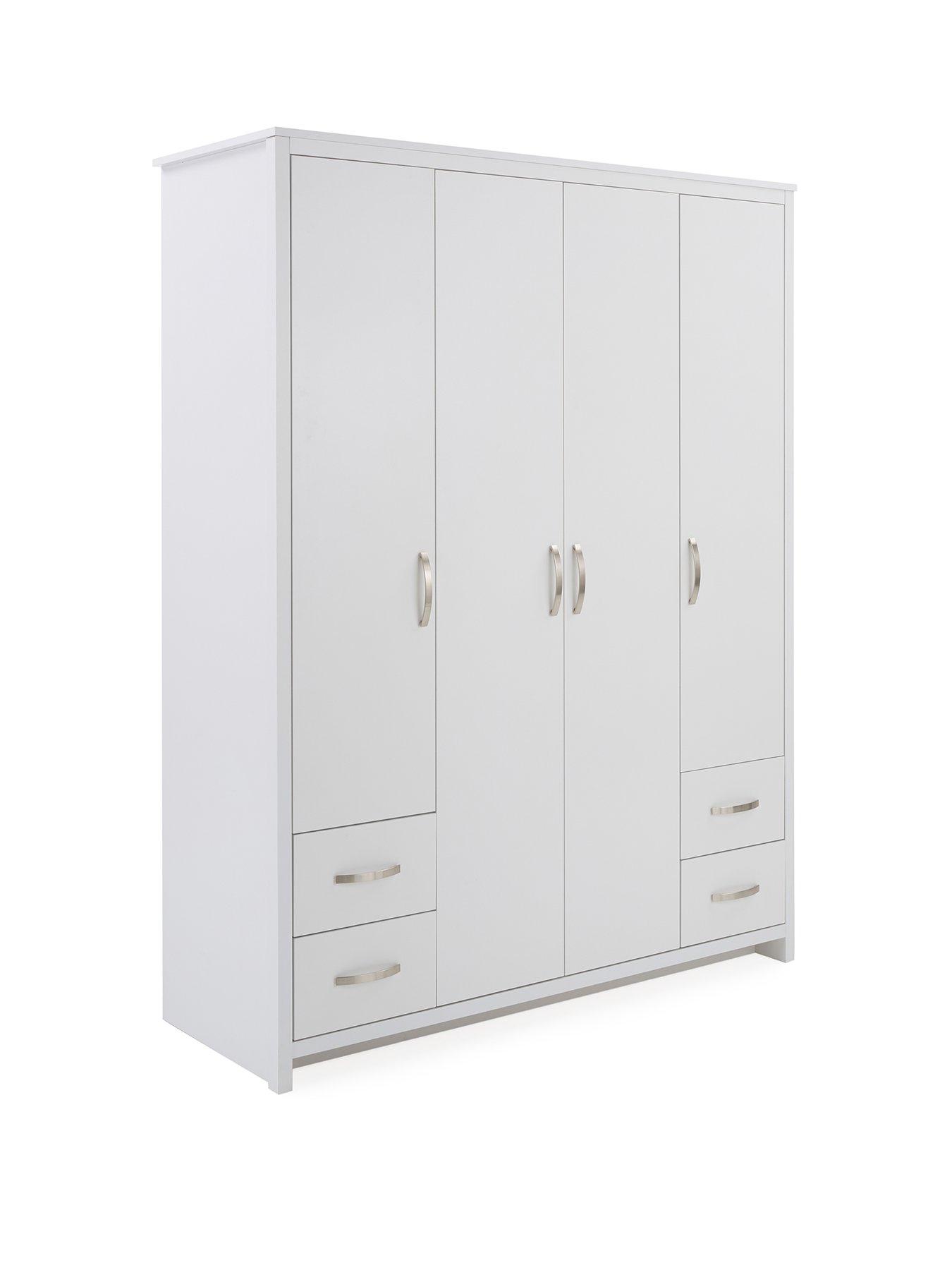 Image 3 of 6 of The Very Collection Ely 4 Door, 4 Drawer Wardrobe