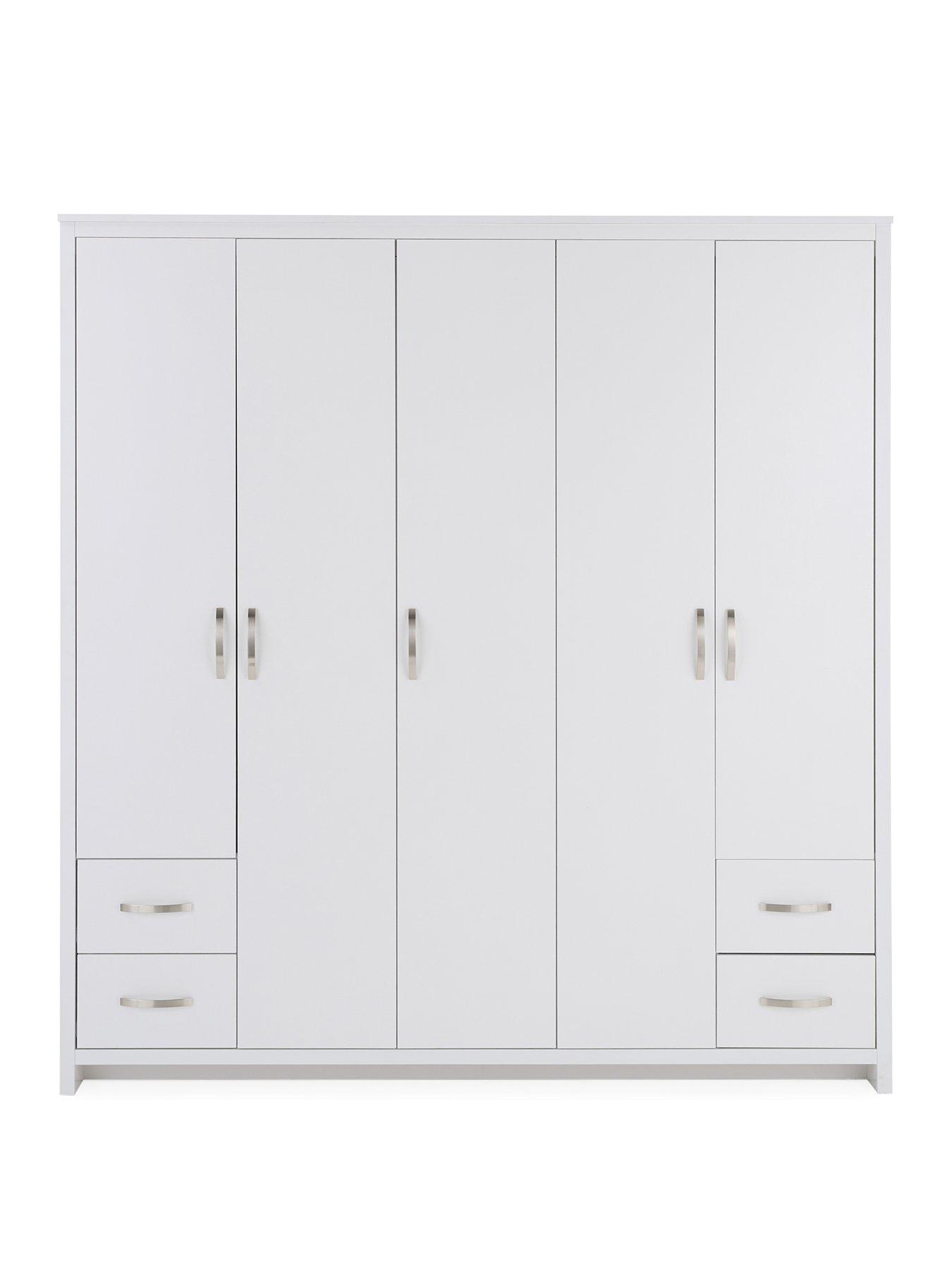 Image 2 of 6 of The Very Collection Ely 5 Door,&nbsp;4 Drawer Wardrobe