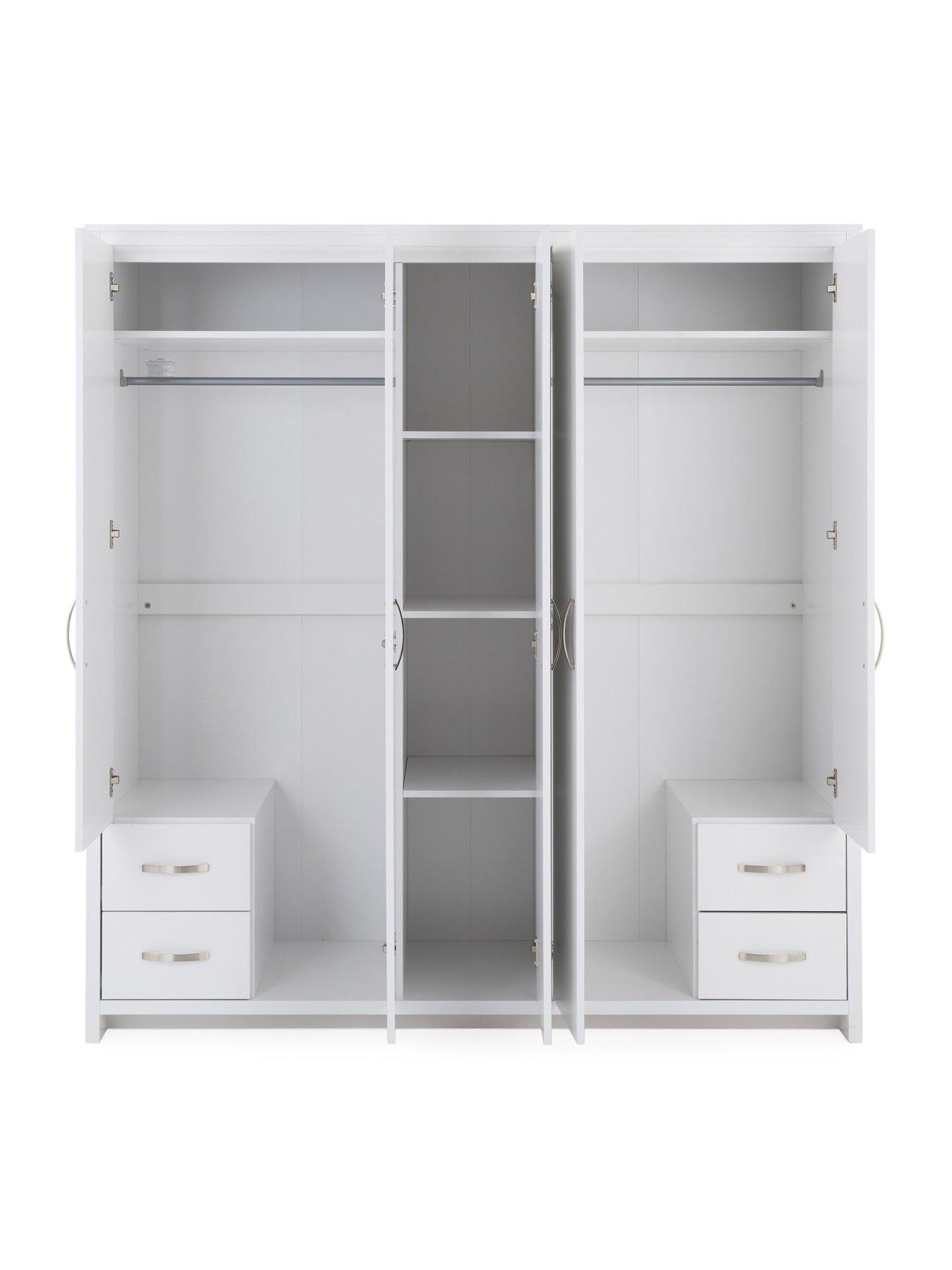 Image 4 of 6 of The Very Collection Ely 5 Door,&nbsp;4 Drawer Wardrobe