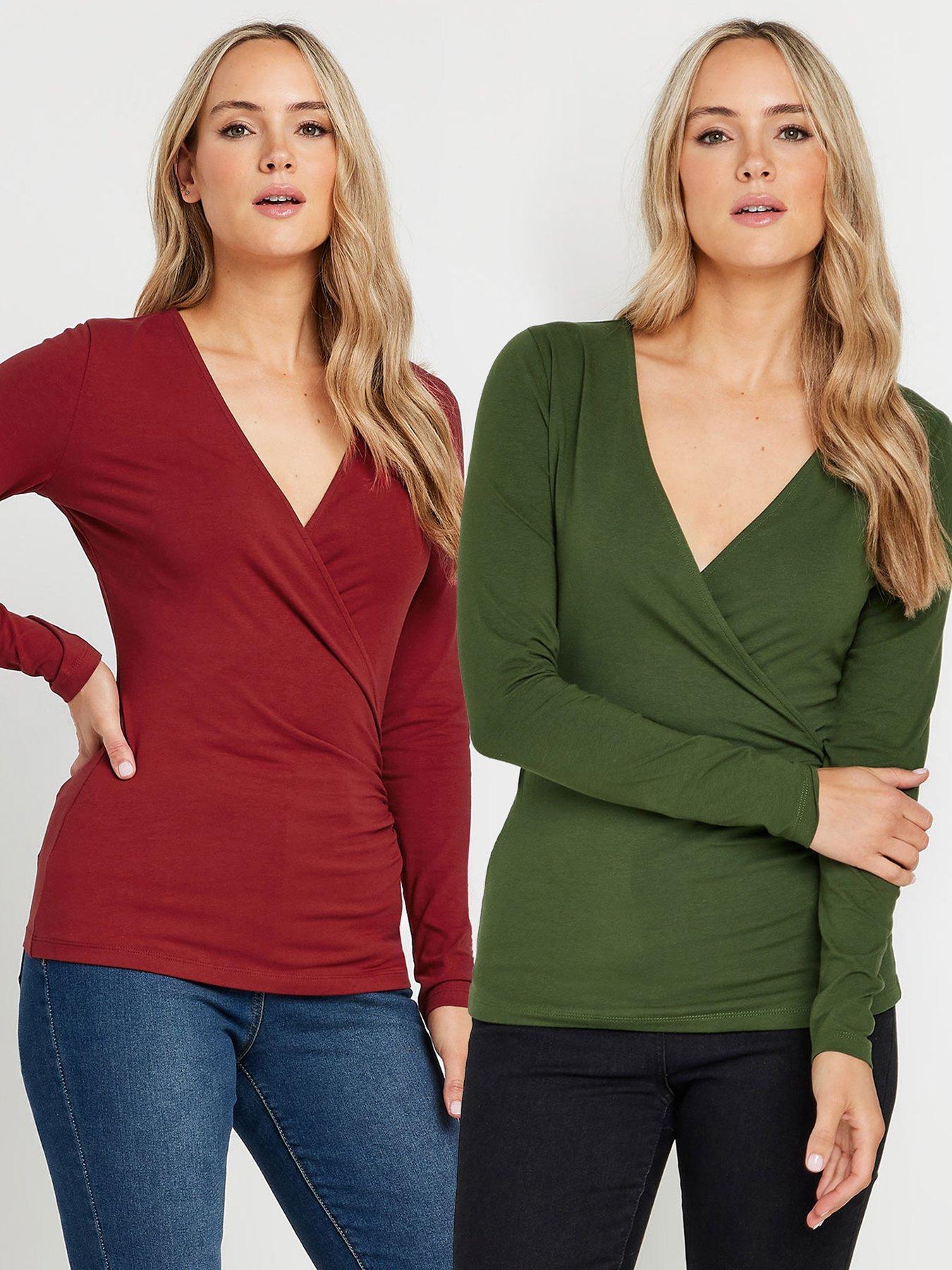 long-tall-sally-tall-2-pack-long-sleeve-wrap-top-multi