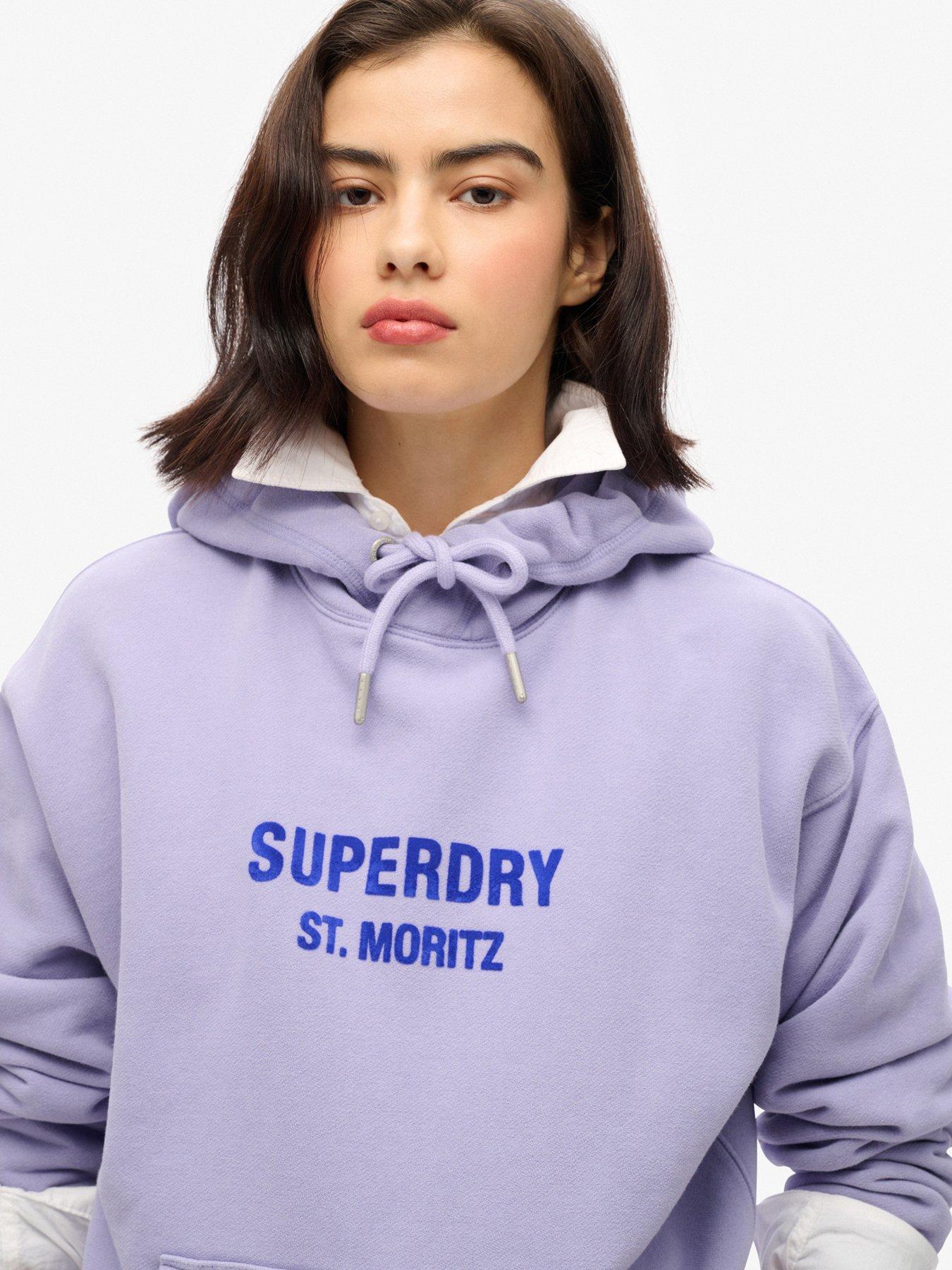 superdry-sport-luxe-loose-hoodie-purpleoutfit