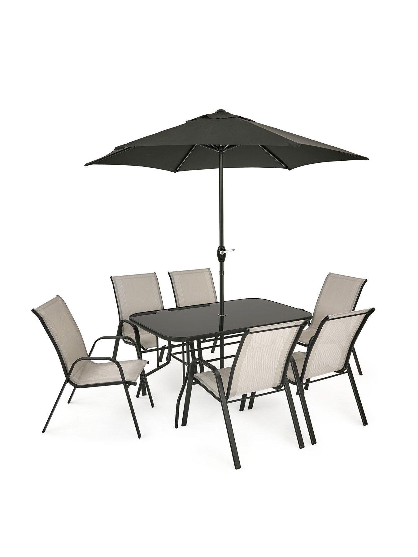 Image 3 of 6 of Very Home Province 8 Piece Dining Set