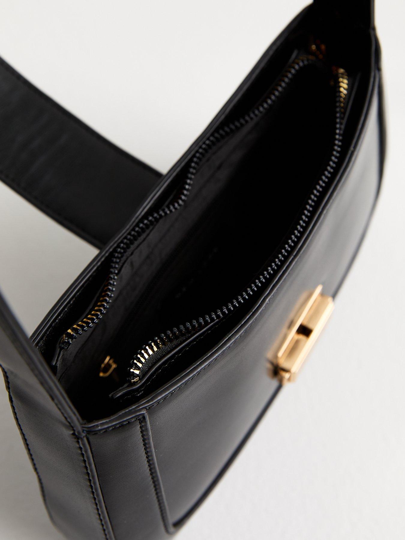 new-look-black-lock-clasp-shoulder-bagdetail