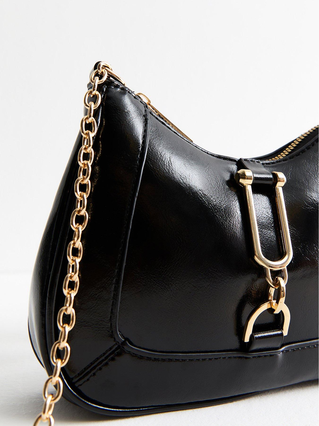 new-look-black-panelled-faux-leather-crossbody-bagdetail