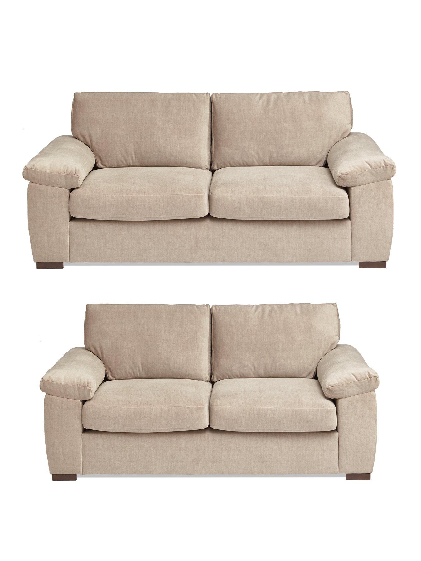 Very Home Eliza Fabric 3 + 2 Seater Sofa Set (Buy  &  SAVE!) - FSC® Certified
