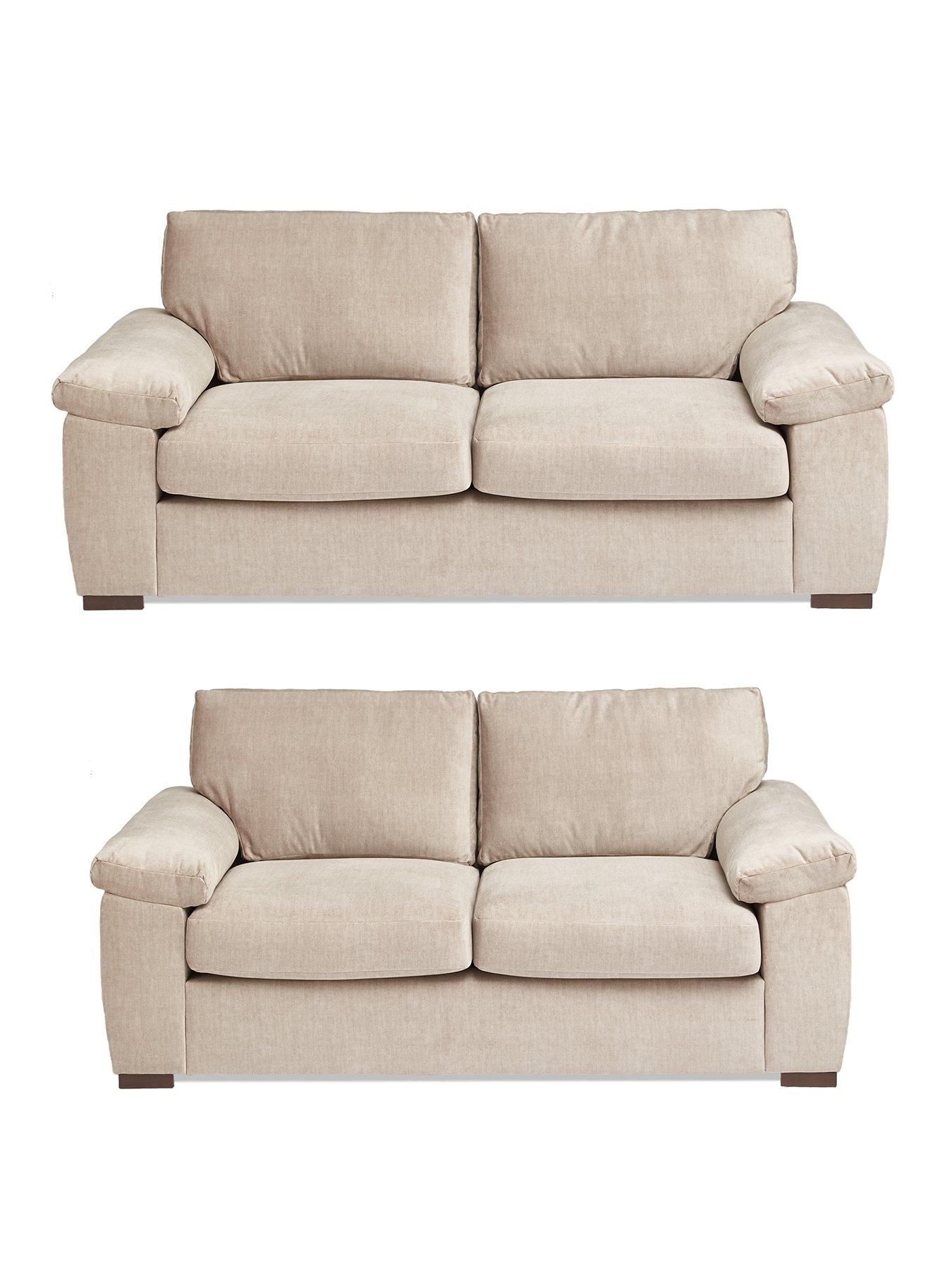 undefined Eliza Fabric 3 + 2 Seater Sofa Set (Buy  &  SAVE!) - FSC® Certified