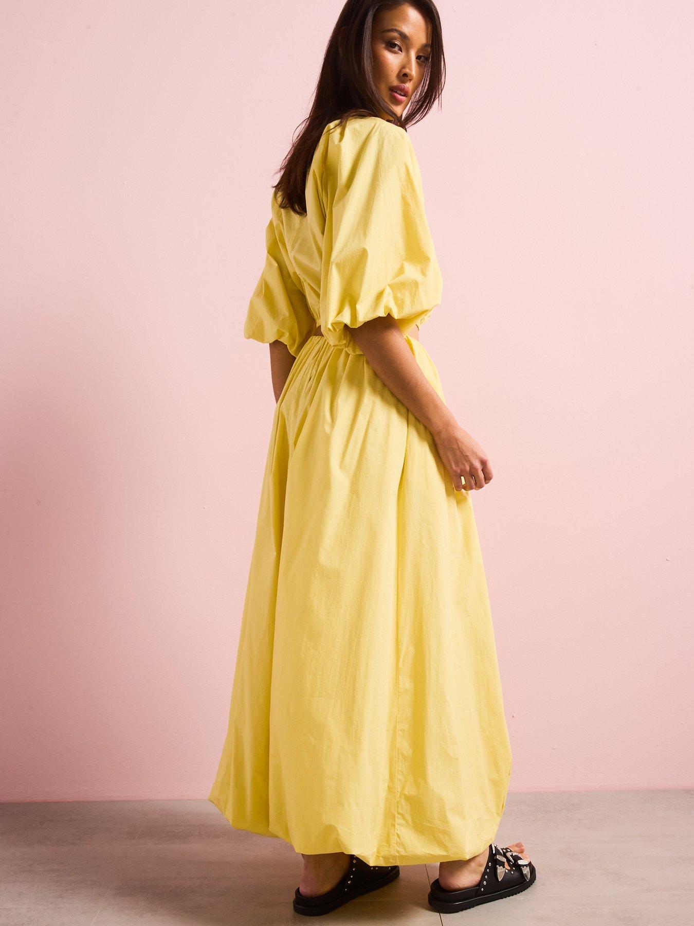 Image 2 of 6 of V by Very Cotton Puff Sleeve Blouse Co-ord