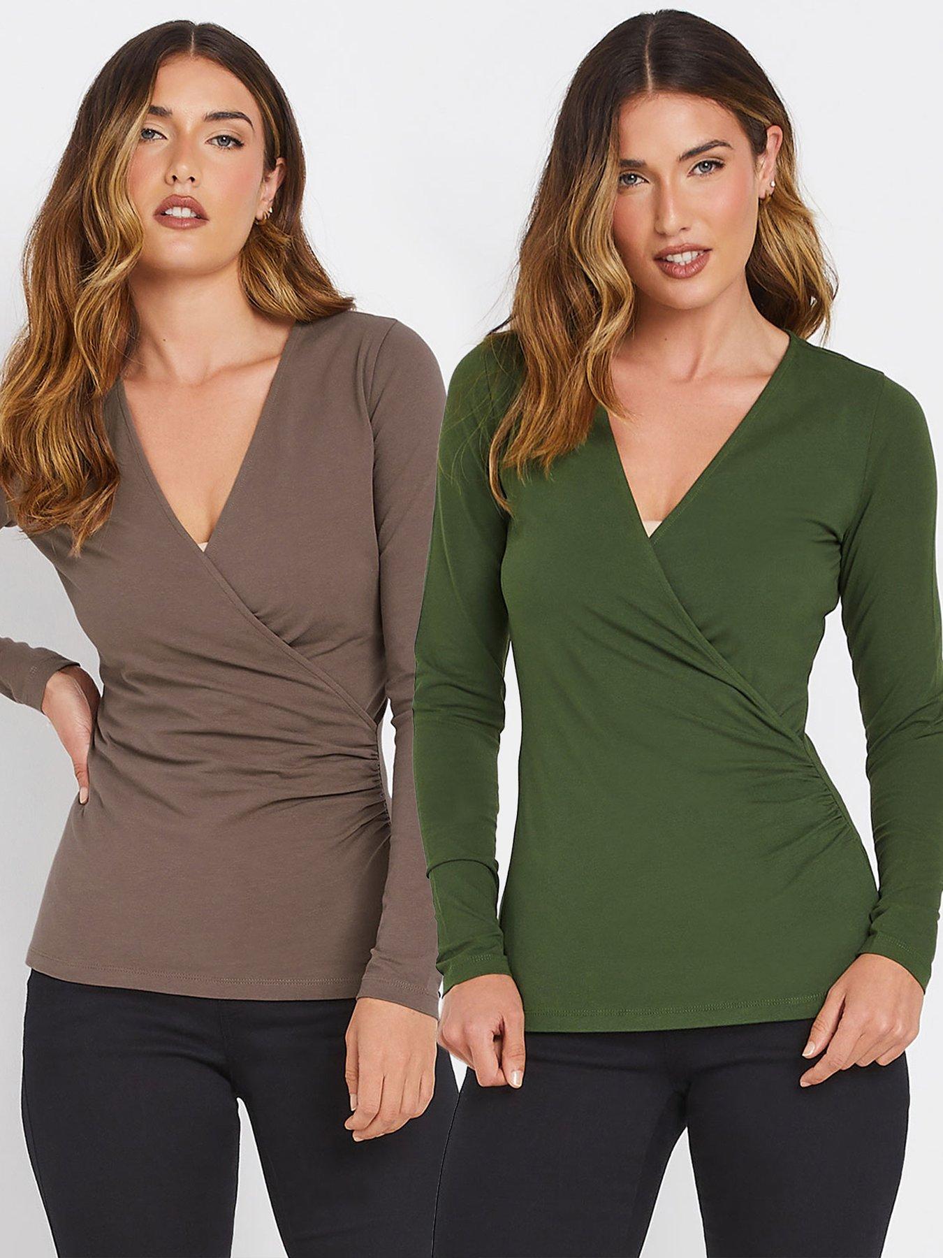 long-tall-sally-2-pack-sleeve-wrap-top-natural