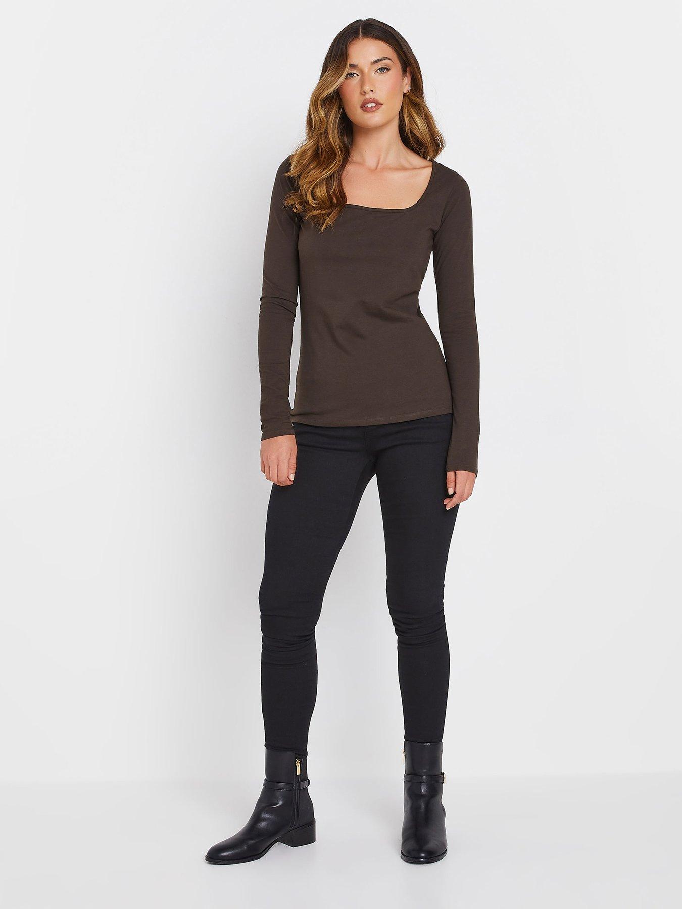 long-tall-sally-tall-2-pack-square-neck-fitted-t-shirtoutfit