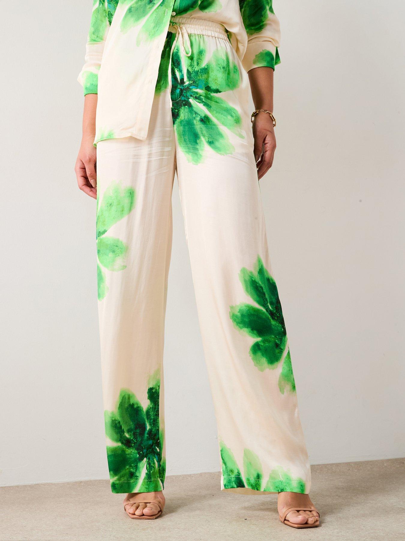 v-by-very-greennbspflower-satin-trouser-co-ord-cream