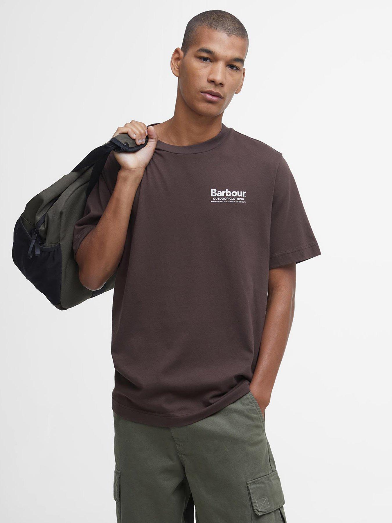 undefined Thornley Relaxed Fit Graphic T-Shirt - Brown