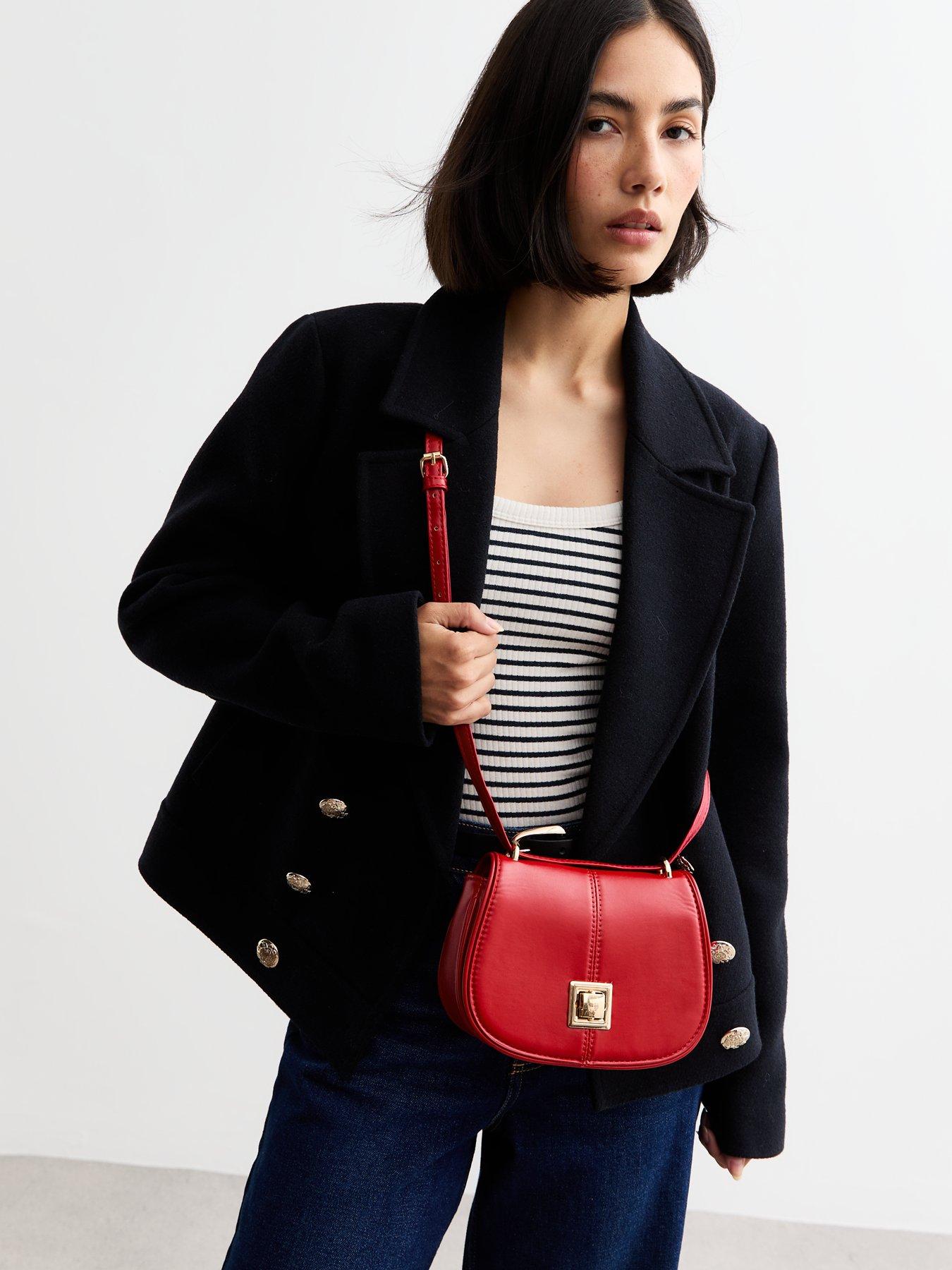 new-look-red-leather-look-twist-lock-saddle-bagstillFront