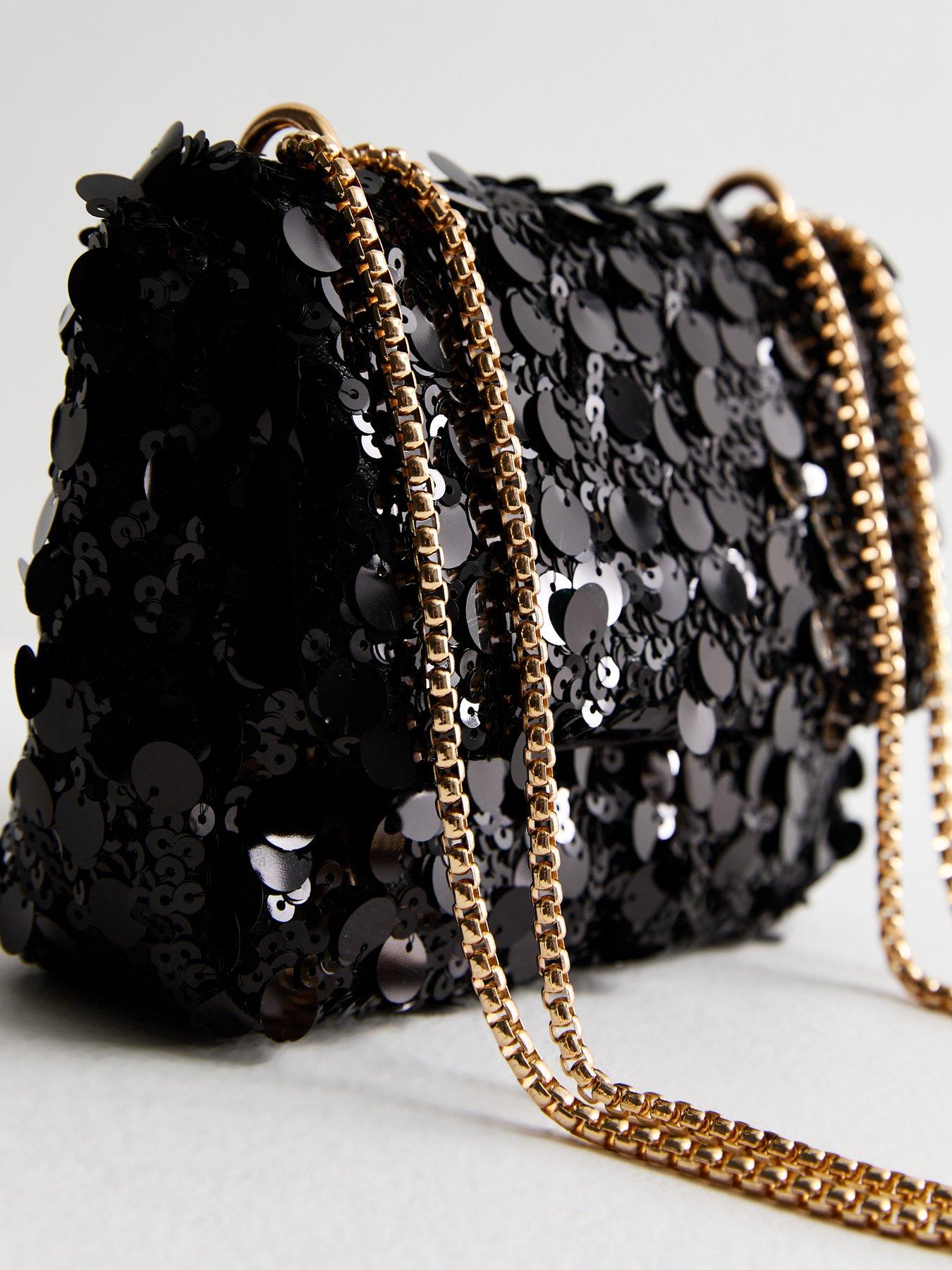 new-look-black-sequinned-crossbody-bagoutfit