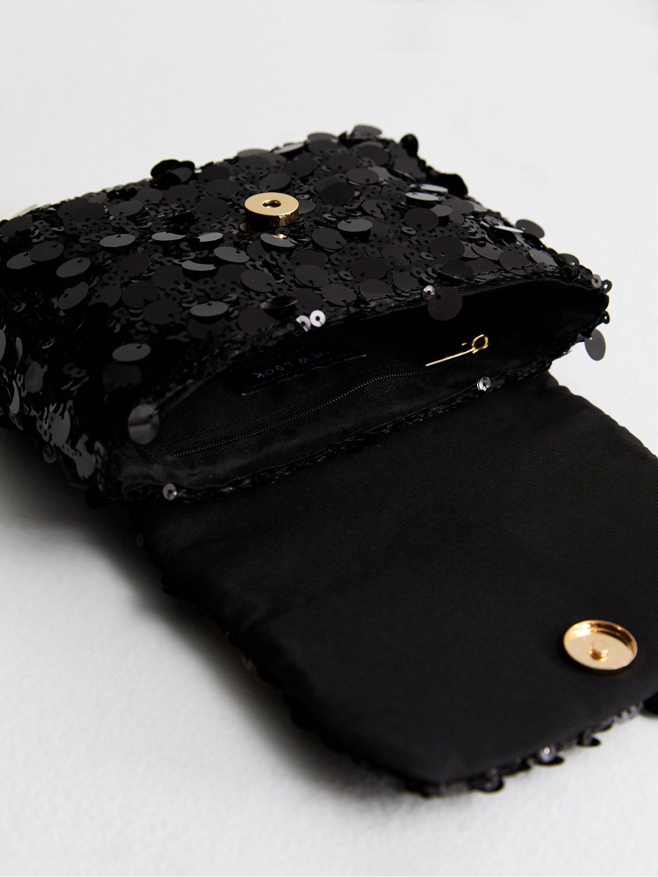 new-look-black-sequinned-crossbody-bagdetail