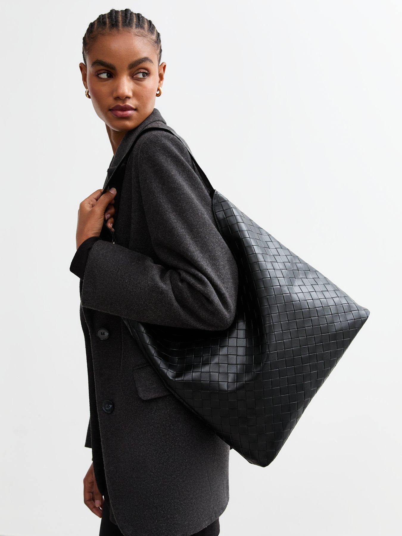 new-look-black-woven-faux-leather-totestillFront