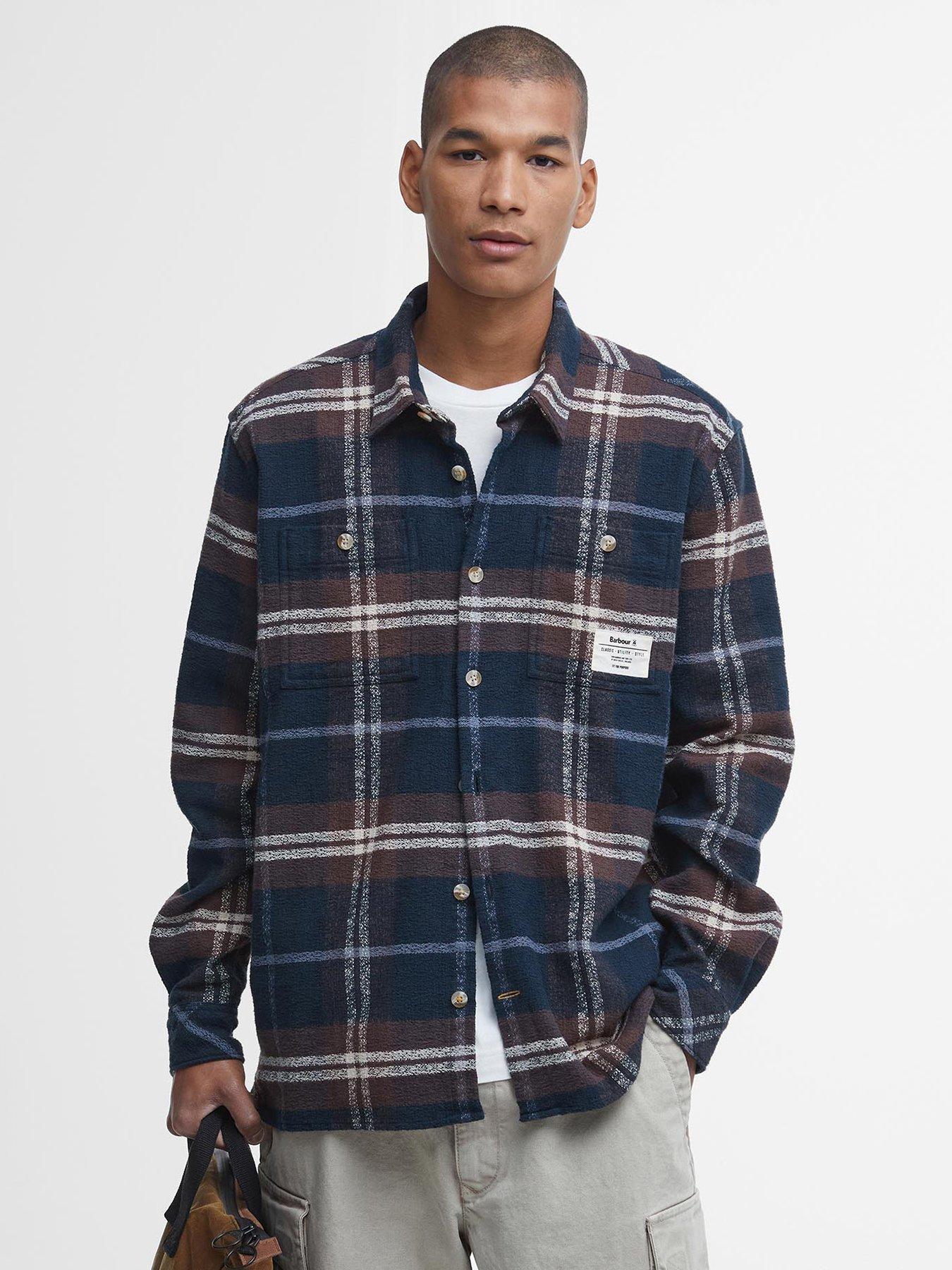 barbour-coldfall-relaxed-fit-checked-shirt-navy