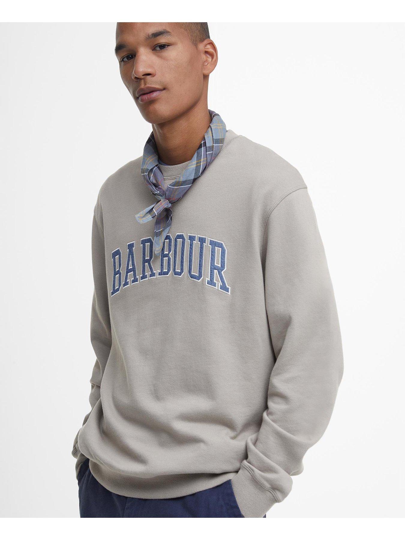 barbour-skipton-relaxed-fit-crew-neck-sweat-top--greyoutfit