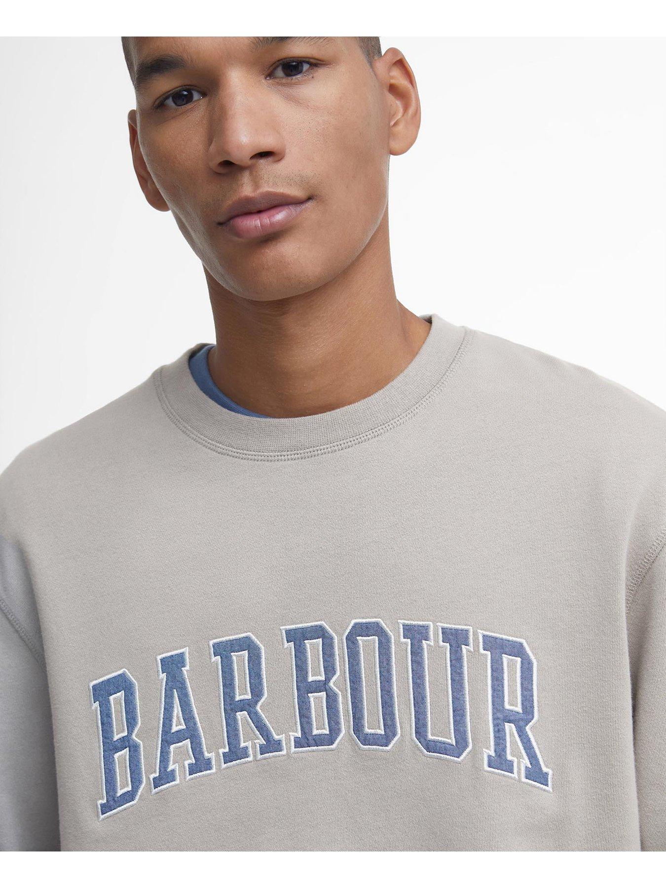 barbour-skipton-relaxed-fit-crew-neck-sweat-top--greydetail