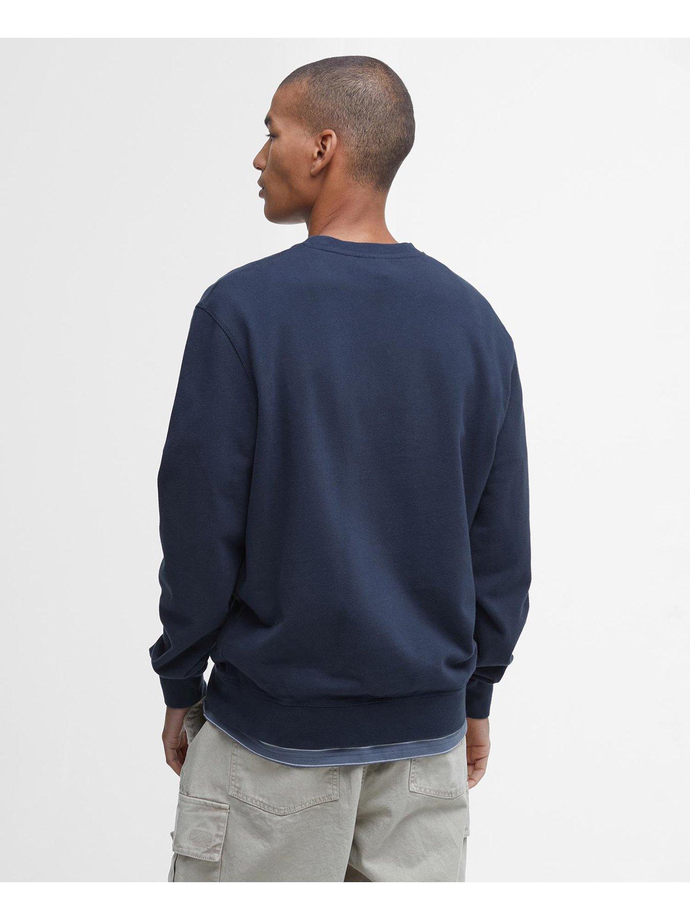 barbour-skipton-relaxed-fit-crew-neck-sweat-top-navystillFront