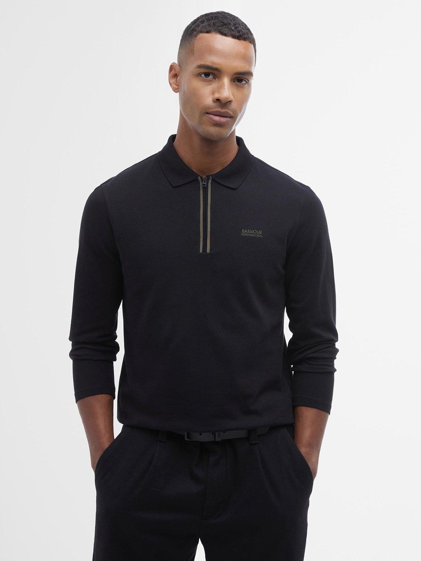 barbour-international-barbour-international-marshall-long-sleeve-zip-polo-shirt-blackfront