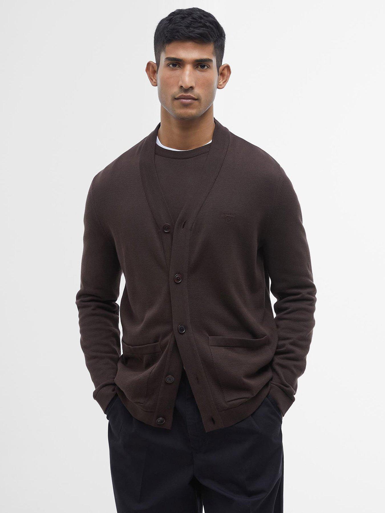 barbour-pima-cotton-knitted-cardigan-brown