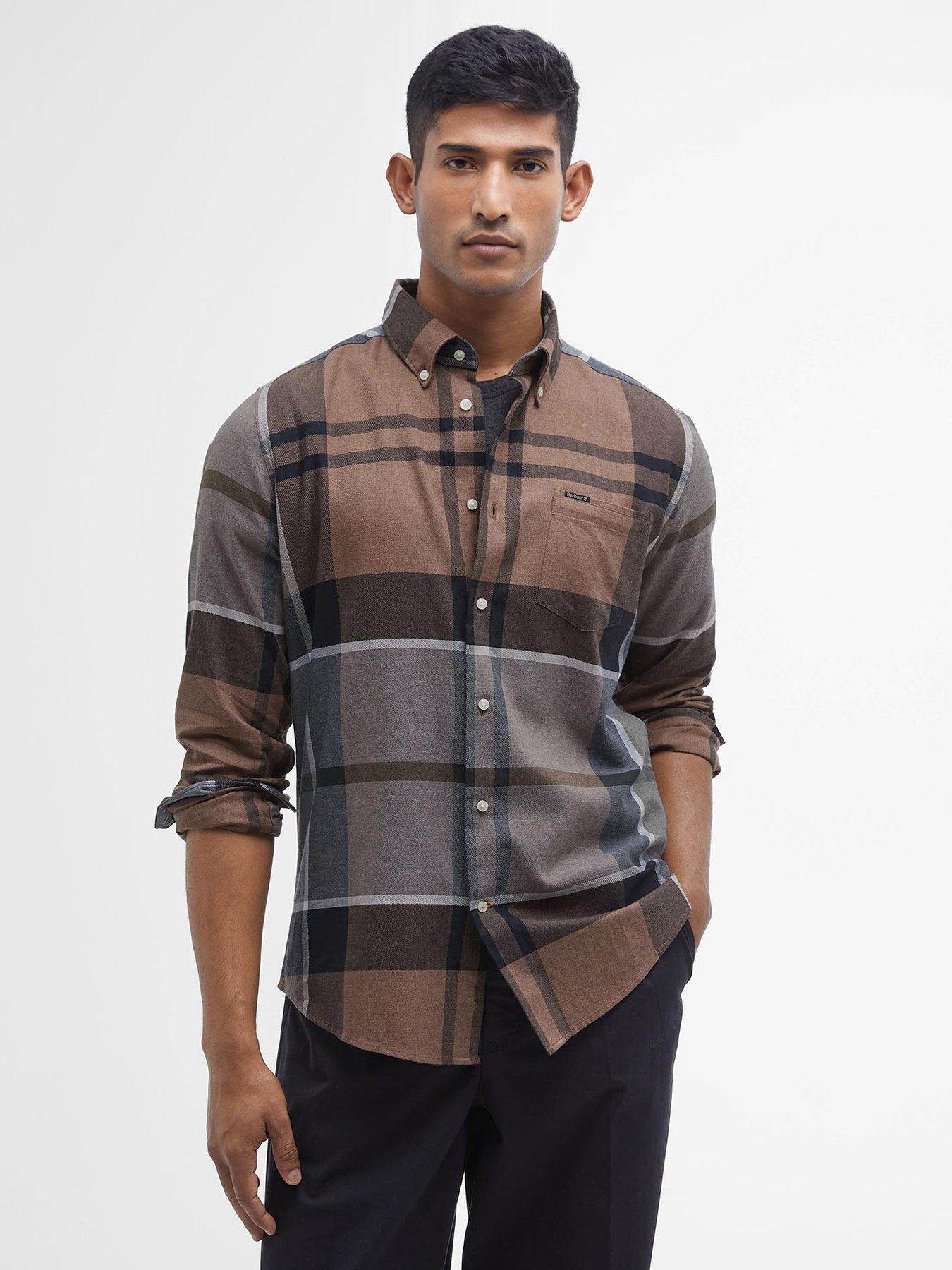 barbour-dunoon-tailored-shirt-brown