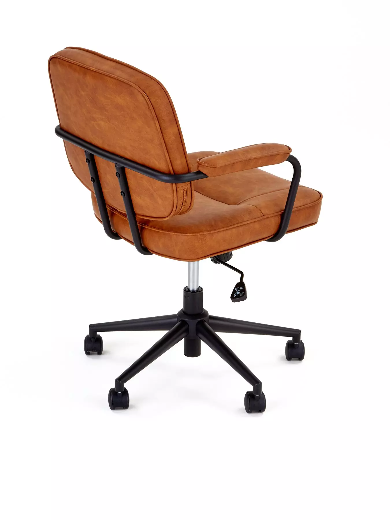 The Very Collection Byrne Faux Leather Office Chair - Tan - FSC® Certified | Very Ireland