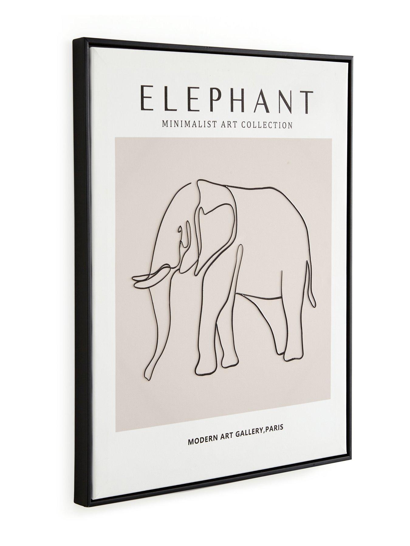 the-very-collection-minimalist-art-collection-ndash-elephant-printed-wall-artback